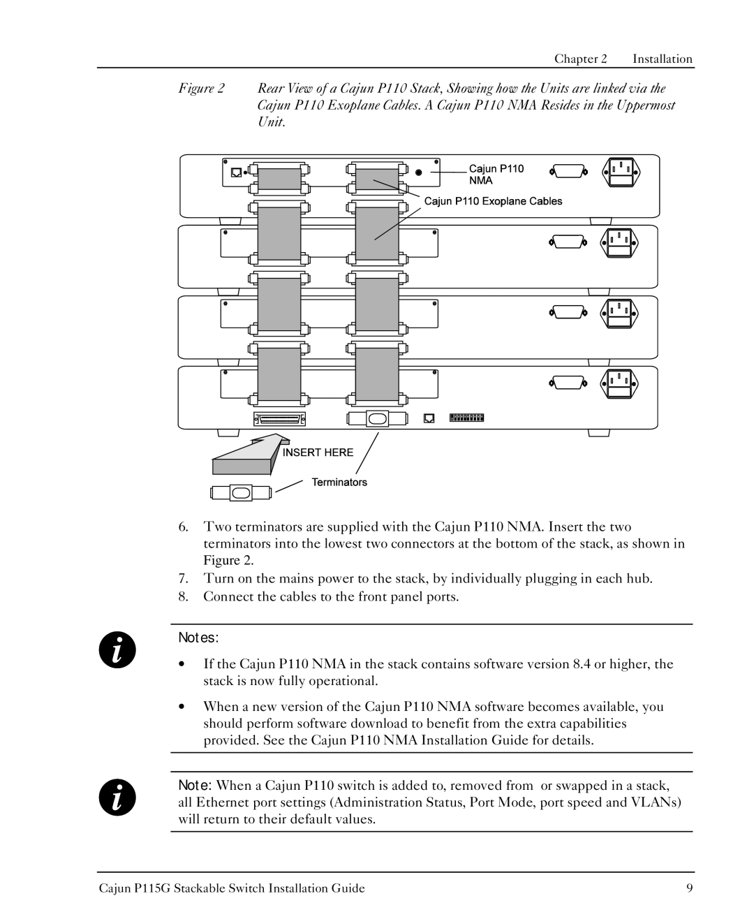 Lucent Technologies P115G manual Chapter Installation 