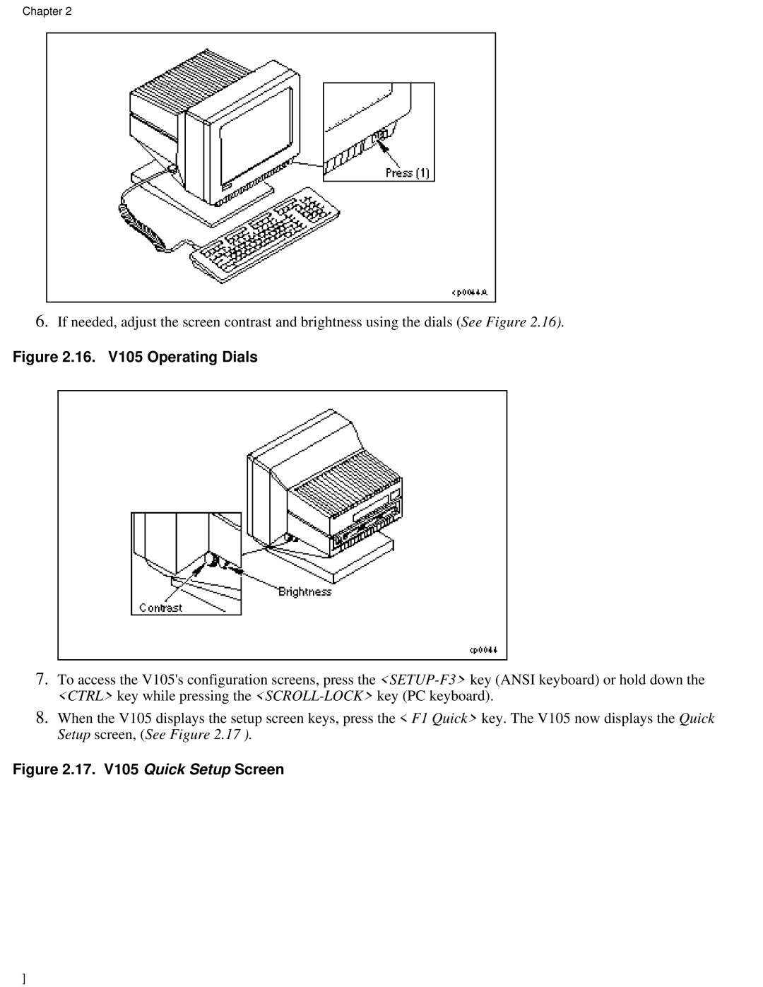 Lucent Technologies PA-8500 manual 16. V105 Operating Dials 