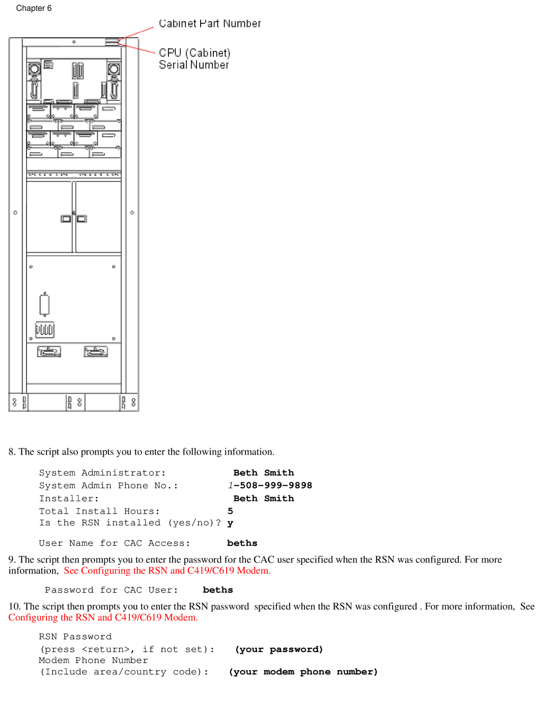 Lucent Technologies PA-8500 manual Beth Smith 