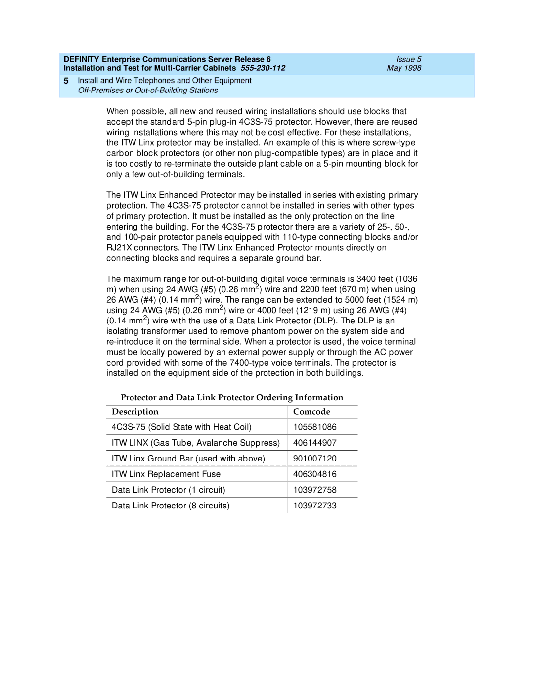 Lucent Technologies Release 6 manual Issue 