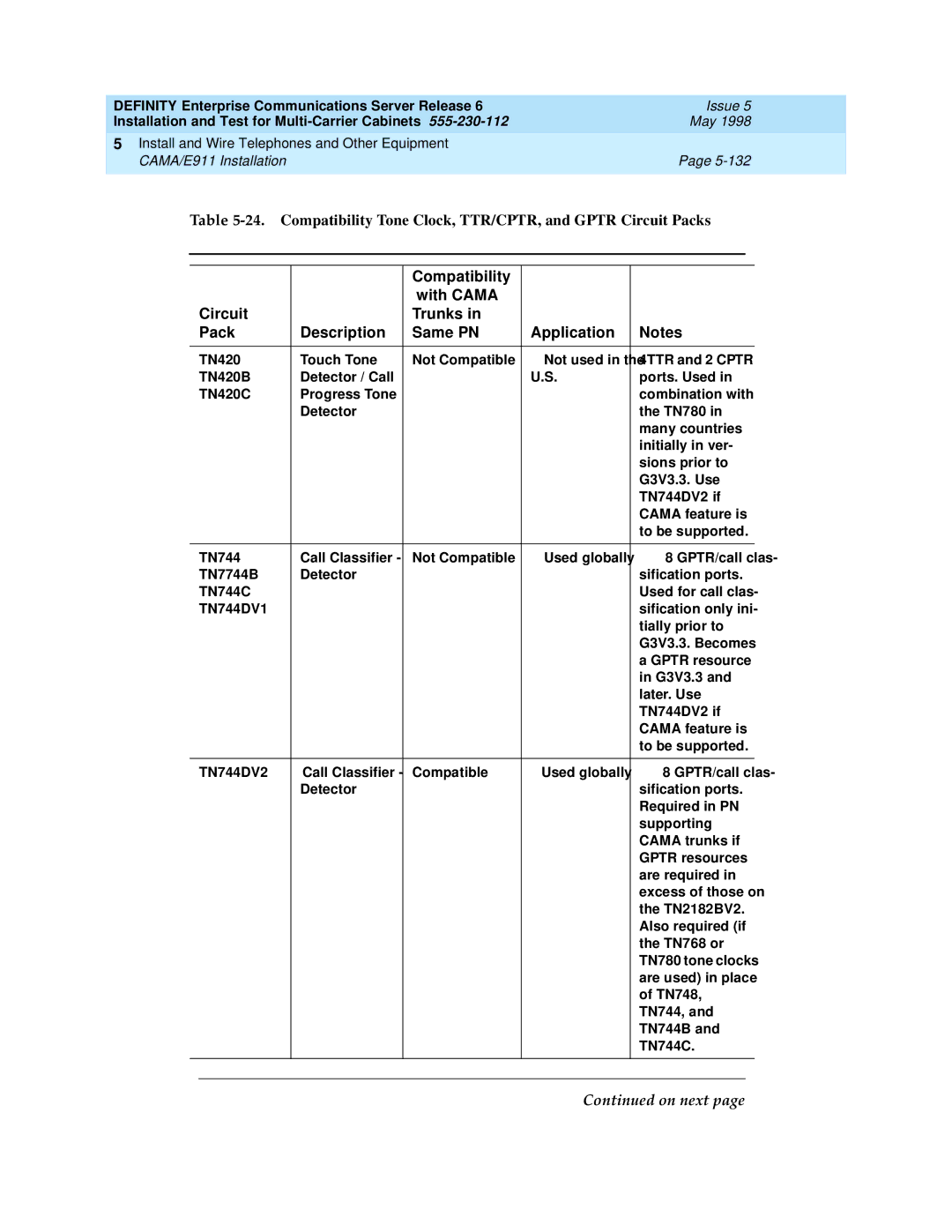 Lucent Technologies Release 6 manual On next 