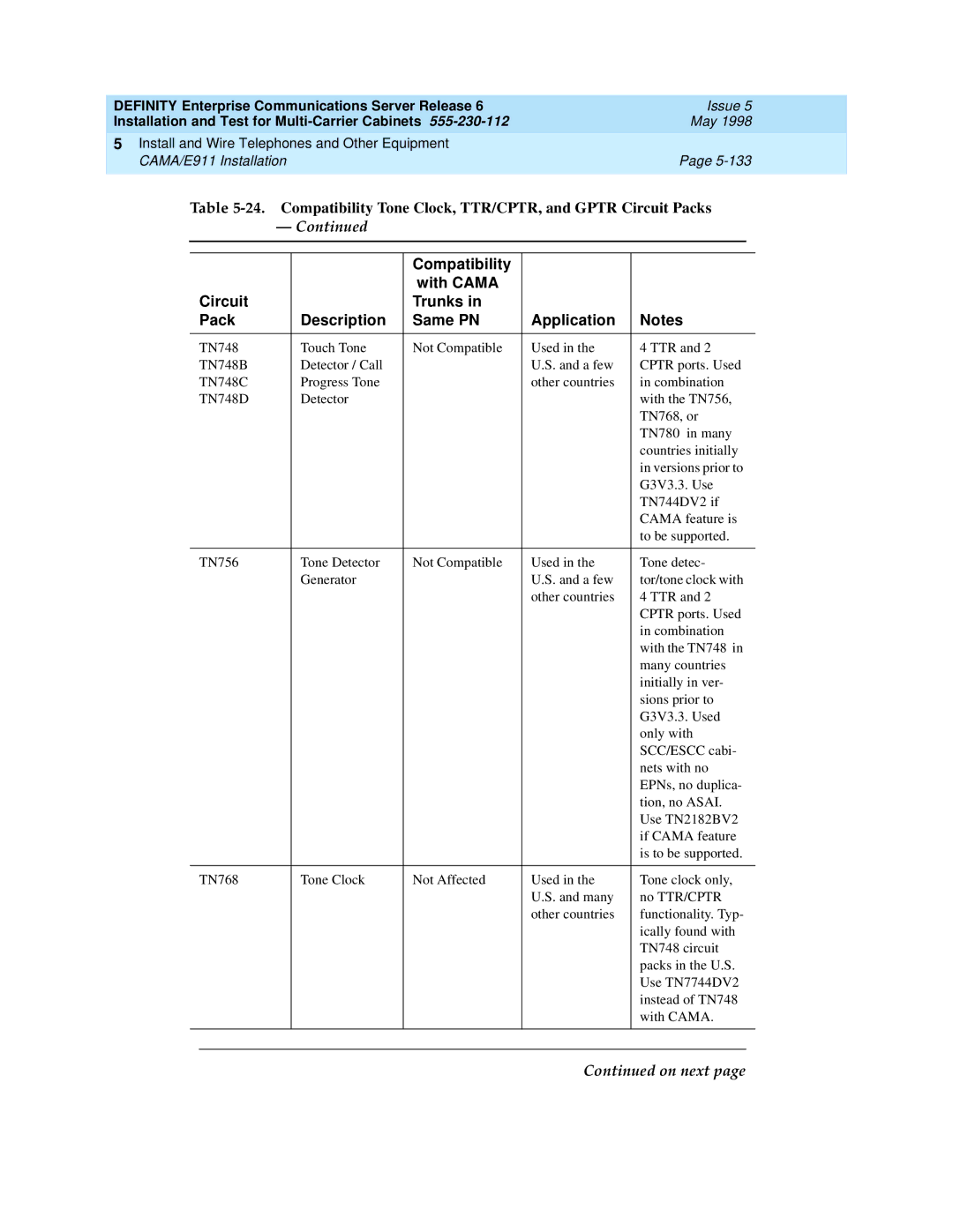 Lucent Technologies Release 6 manual On next 