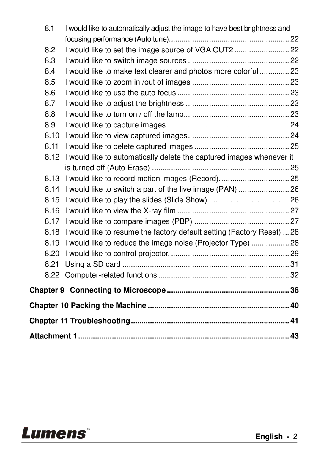 Lumens Technology PS750 user manual Would like to make text clearer and photos more colorful 