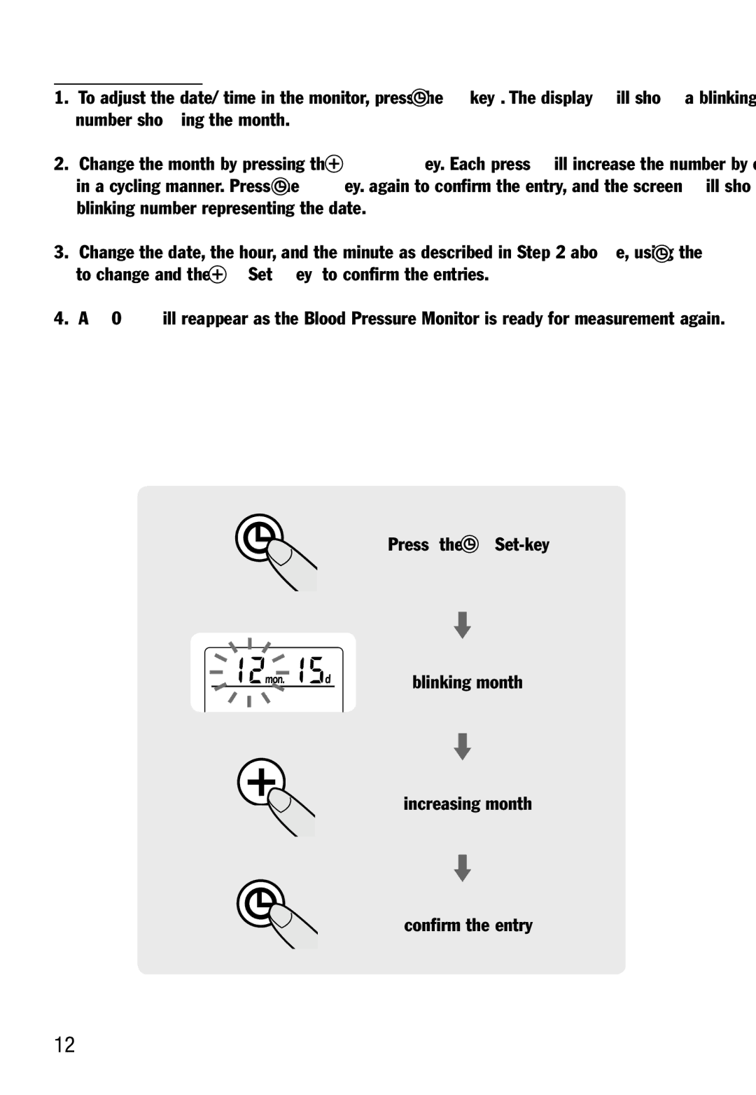 Lumiscope 1131 specifications Time Adjustment 