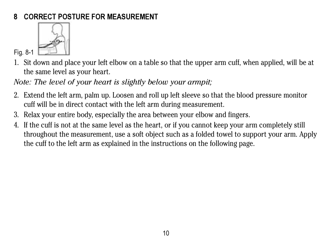 Lumiscope 1133 instruction manual Correct Posture for Measurement 