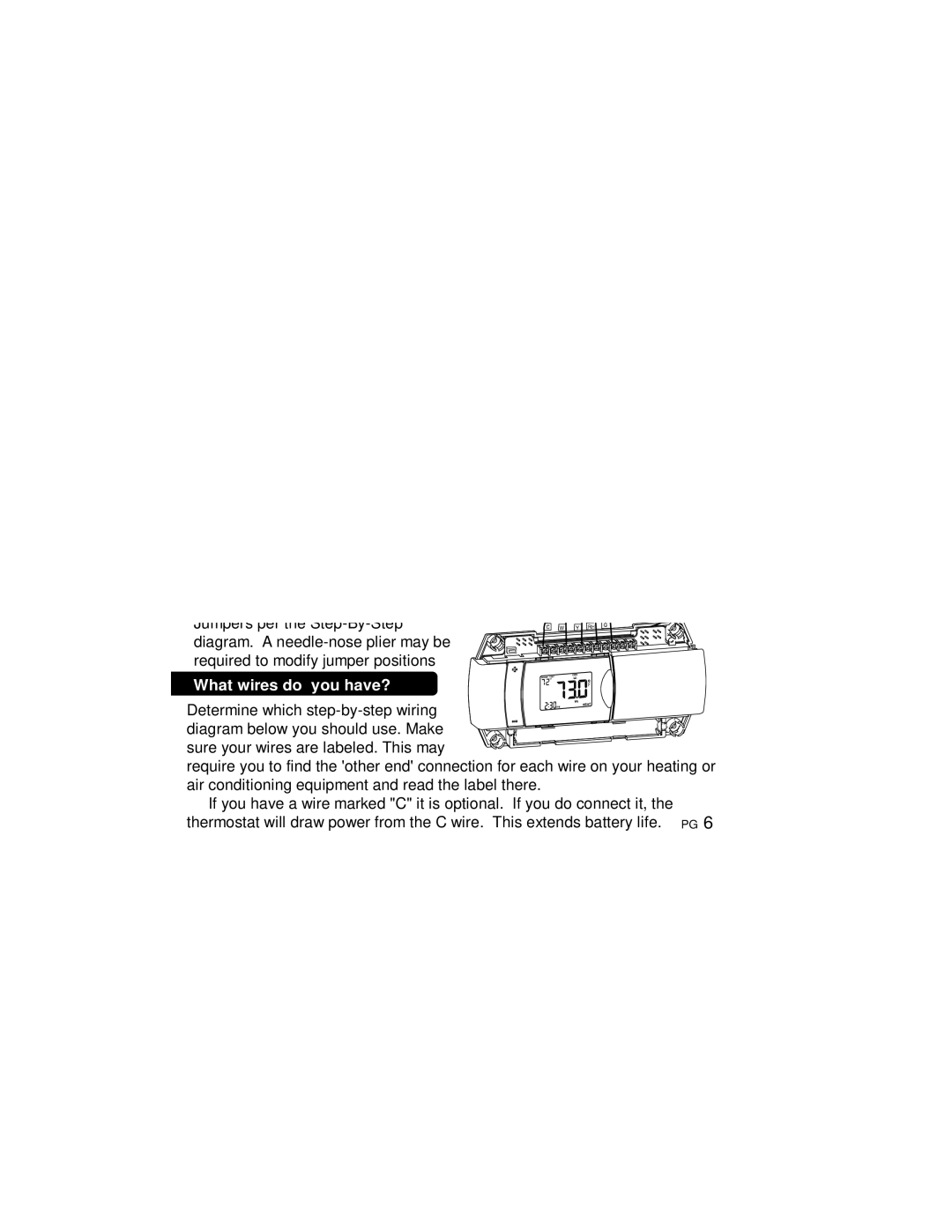 Lux Products 3M-22 warranty Before you Connect Wires, What wires do you have? 