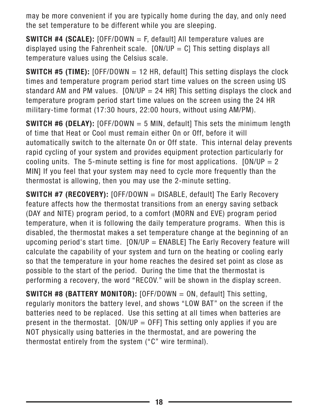 Lux Products P621U operating instructions 