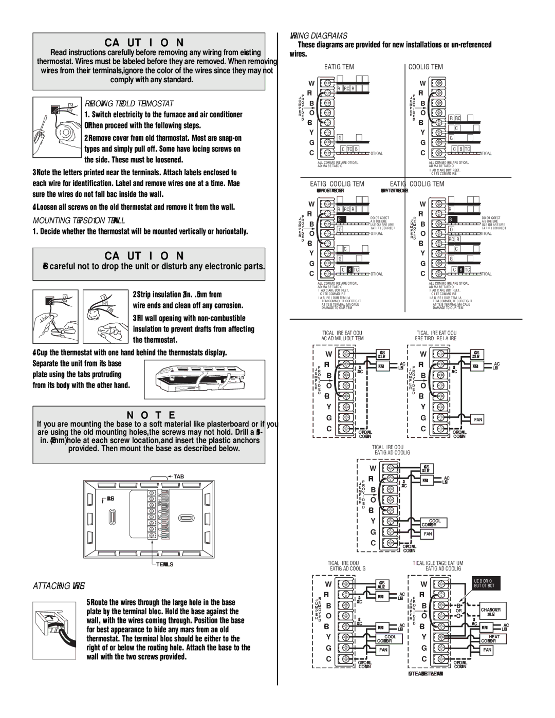 Lux Products PSD111 warranty U T I O N 