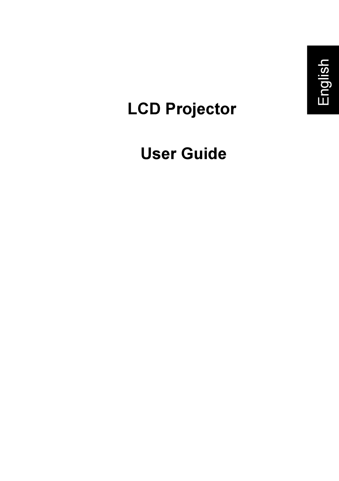 Luxeon AV-X2Plus manual LCD Projector User Guide 