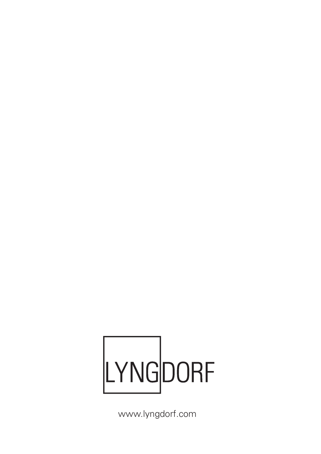 Lyngdorf Audio RP-1 owner manual 
