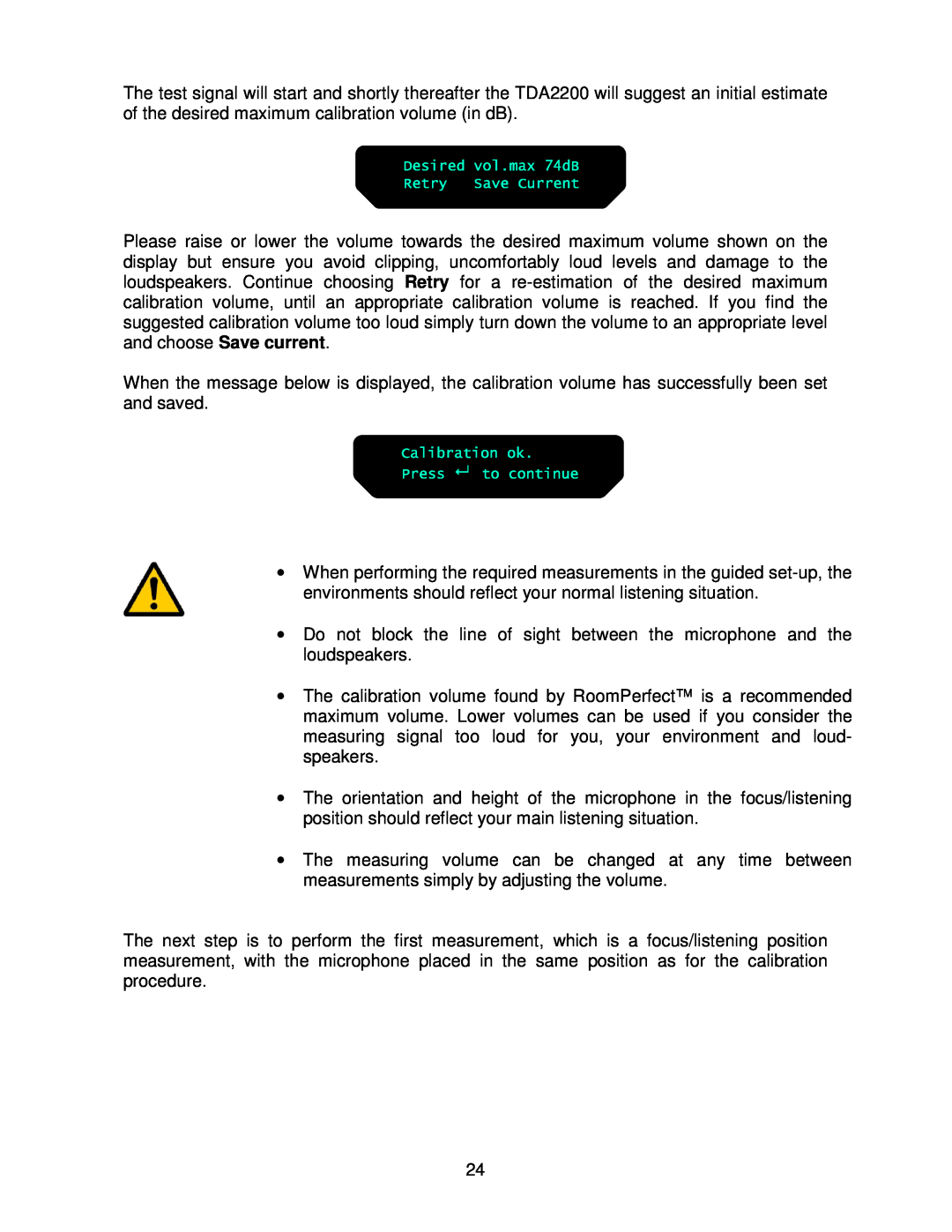 Lyngdorf Audio TDA 2200 owner manual 