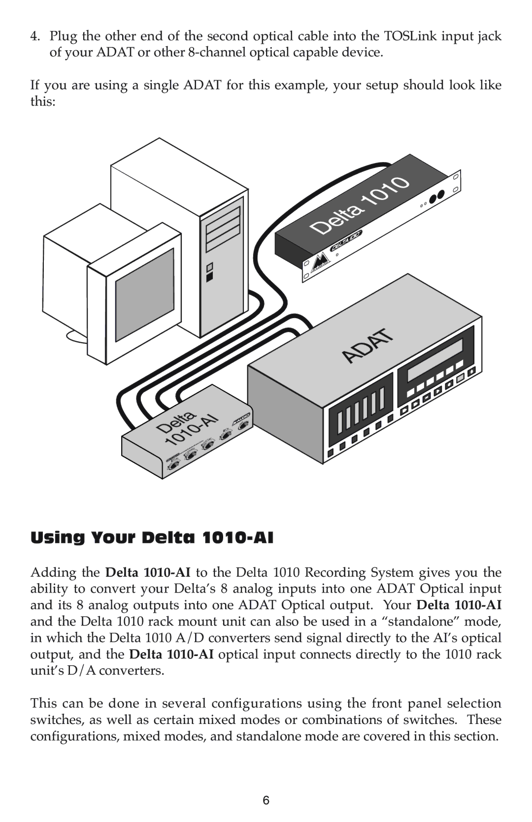 M-Audio warranty Using Your Delta 1010-AI 