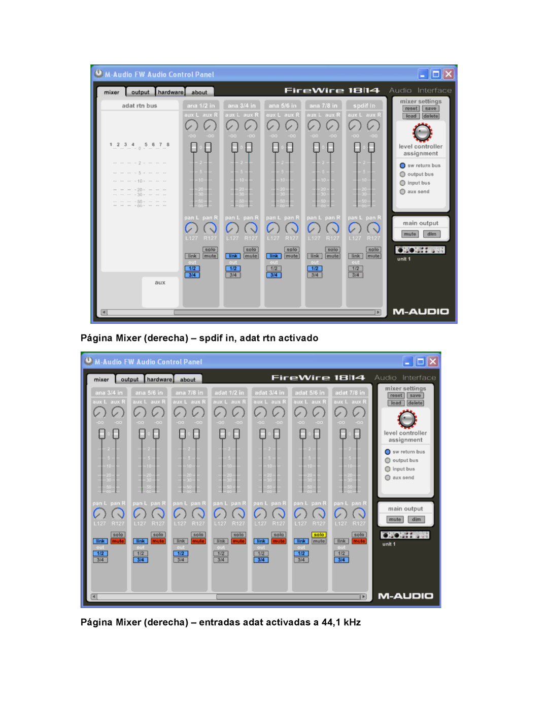 M-Audio 1814 manual 