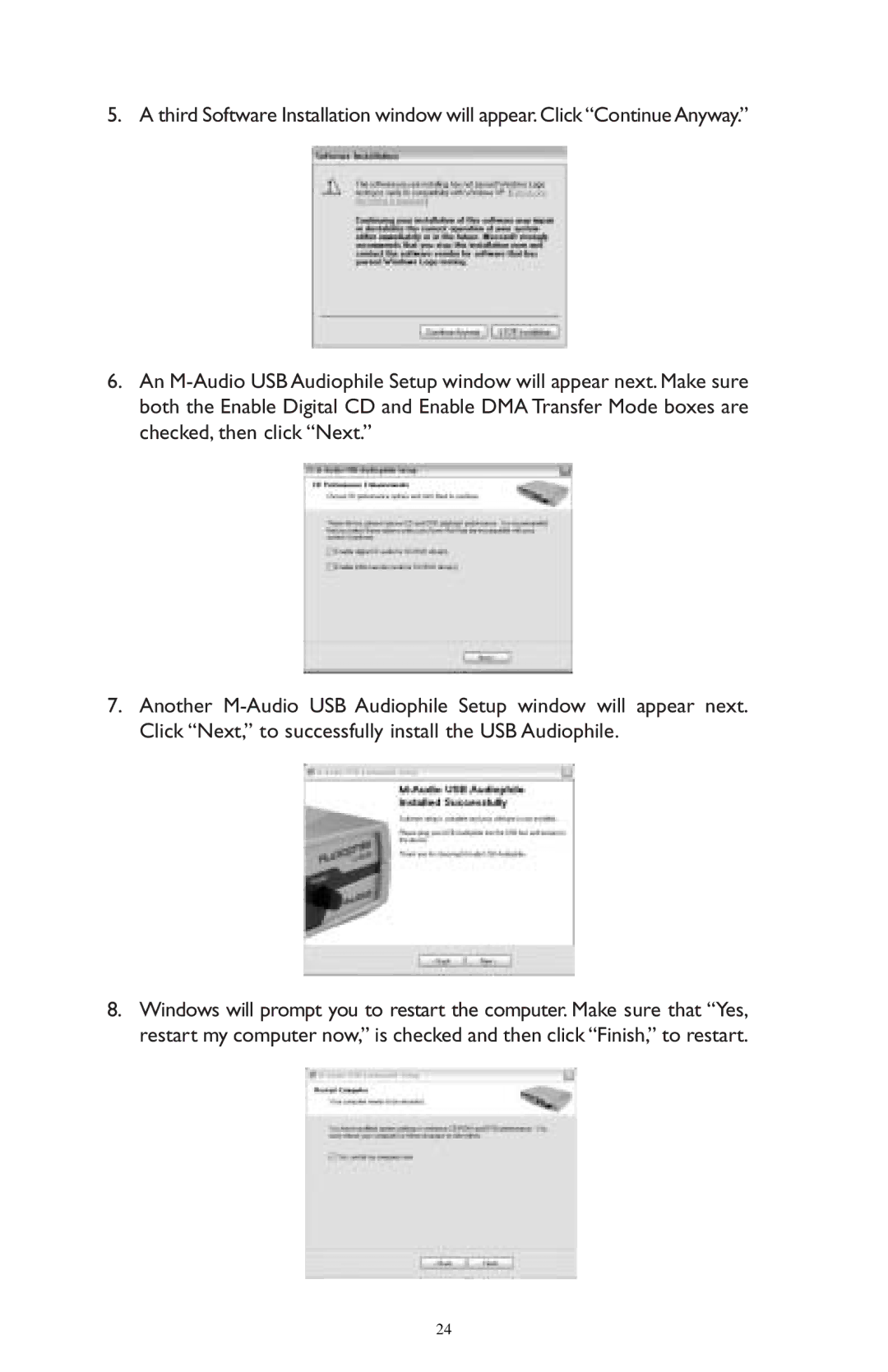 M-Audio AP-012403 owner manual 