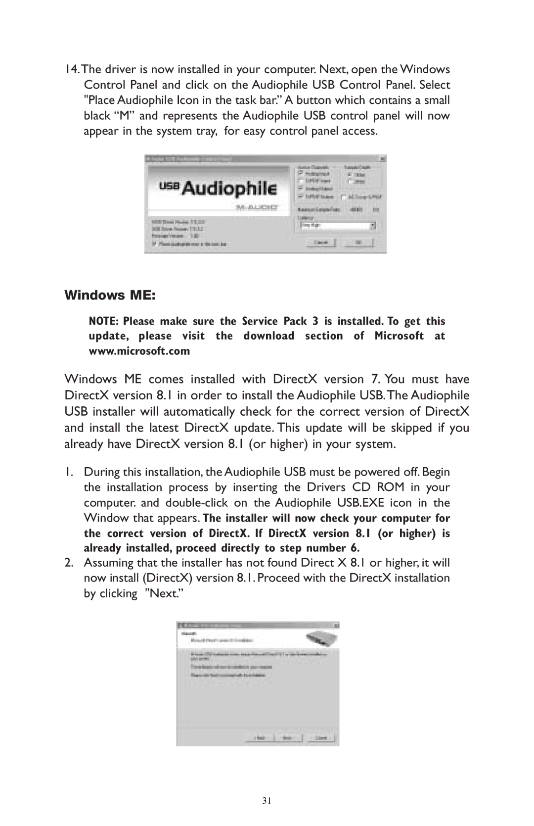 M-Audio AP-012403 owner manual Windows ME 