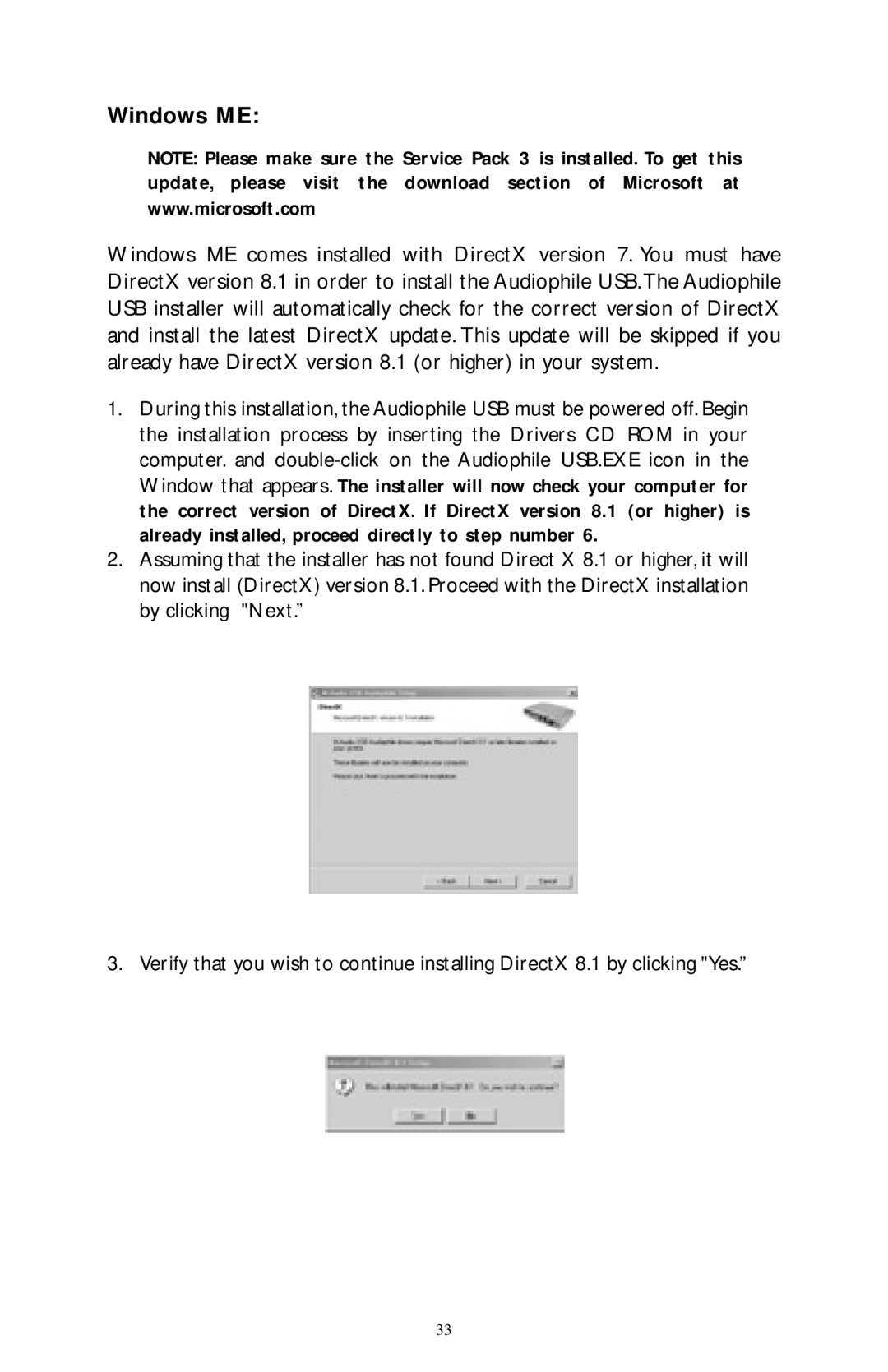 M-Audio Audiophile owner manual Windows ME 