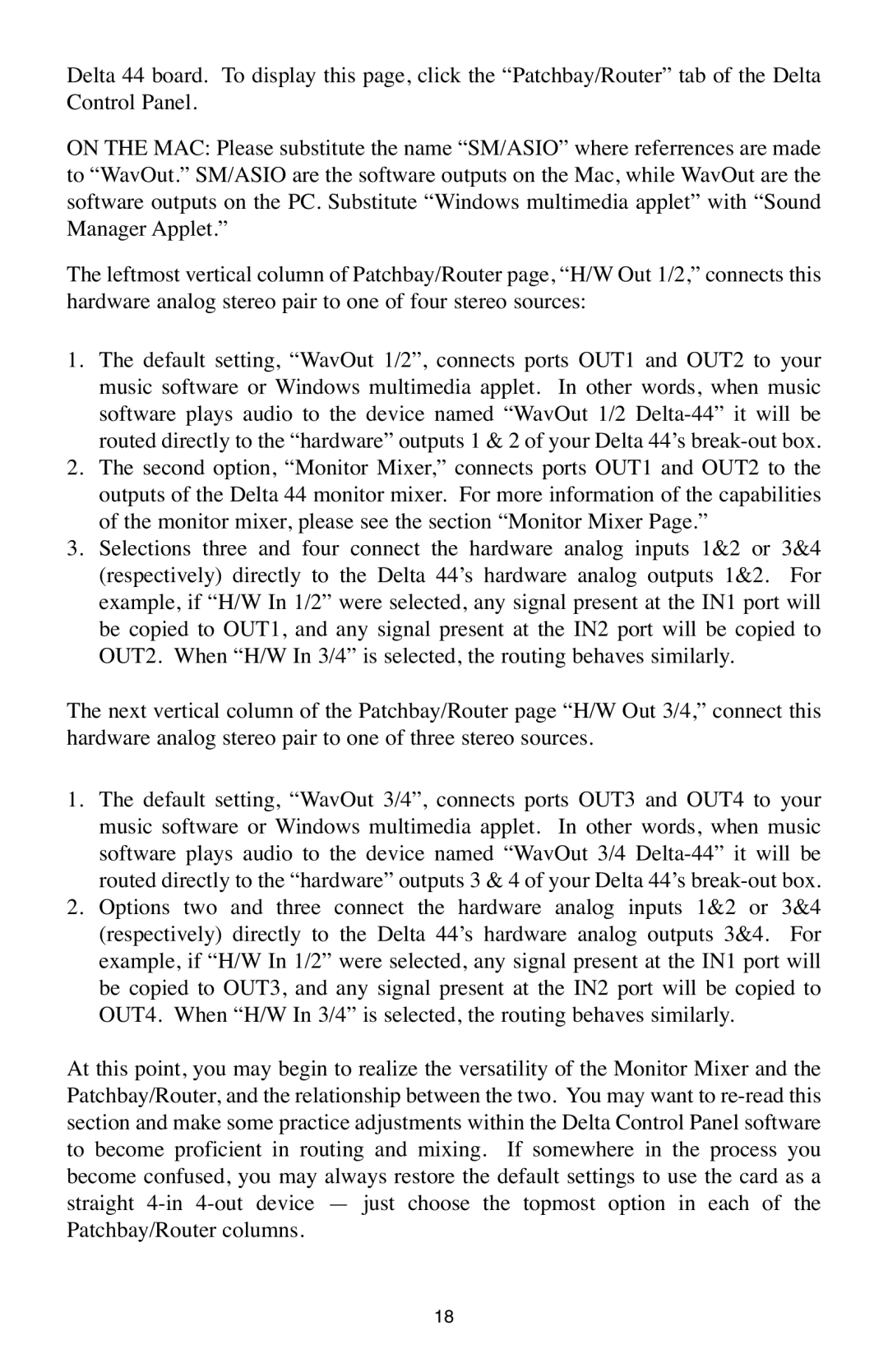 M-Audio Delta 44 specifications 