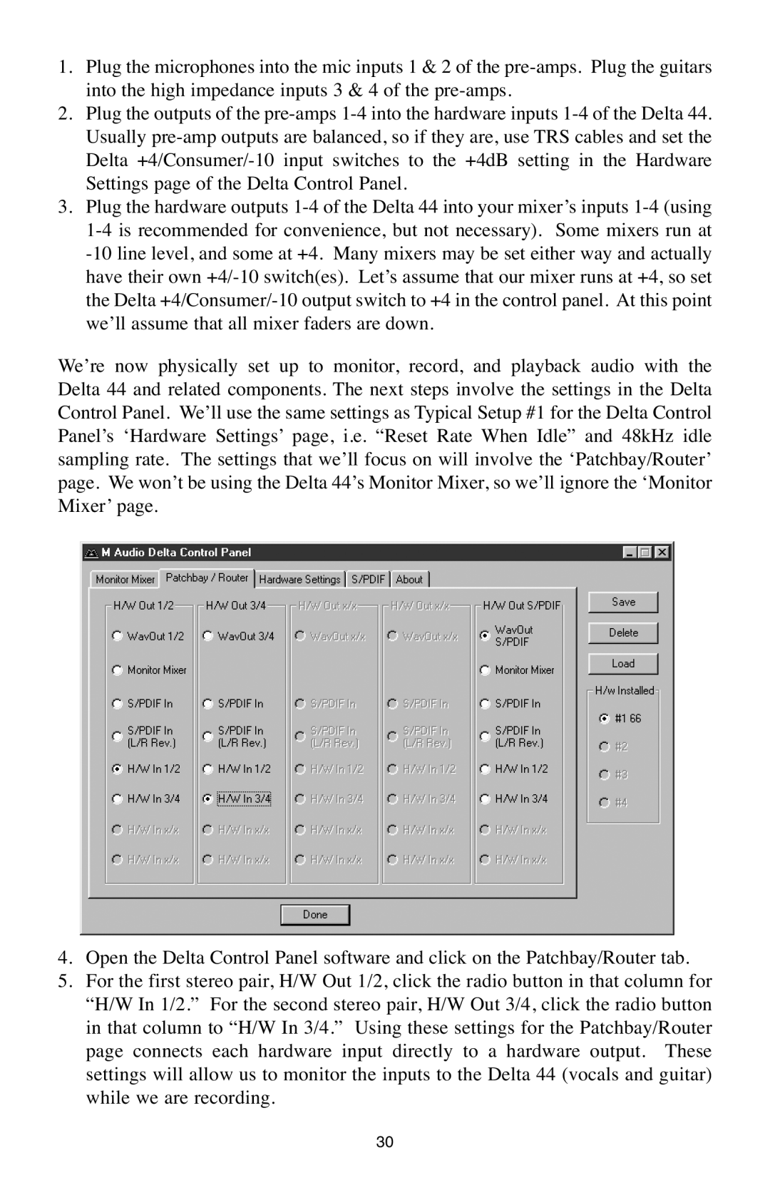 M-Audio Delta 44 specifications 