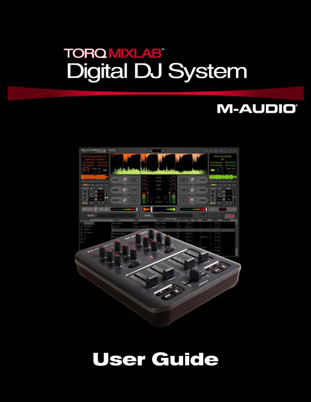 M-Audio Digital DJ System manual User Guide 