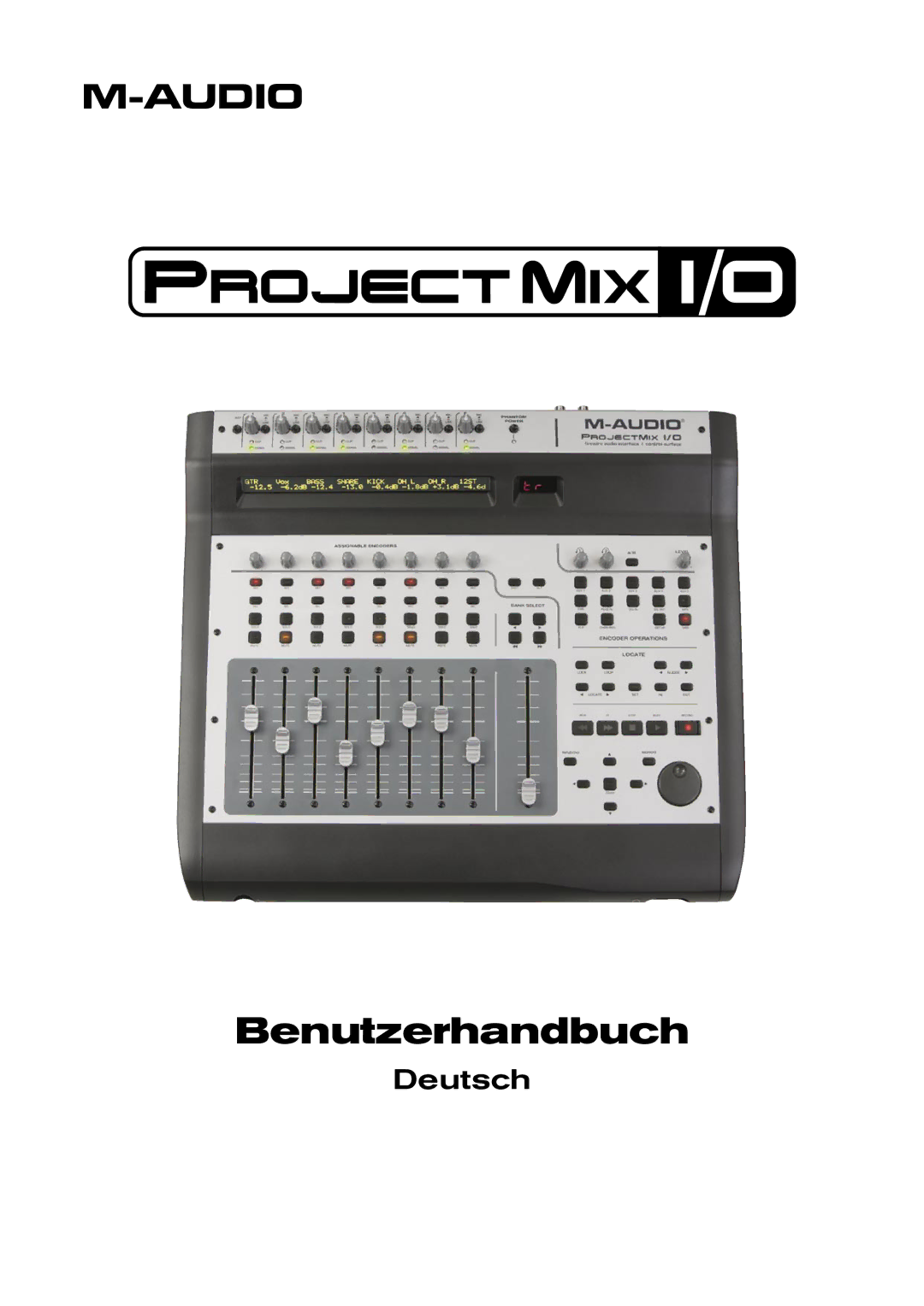 M-Audio I/O manual Benutzerhandbuch 