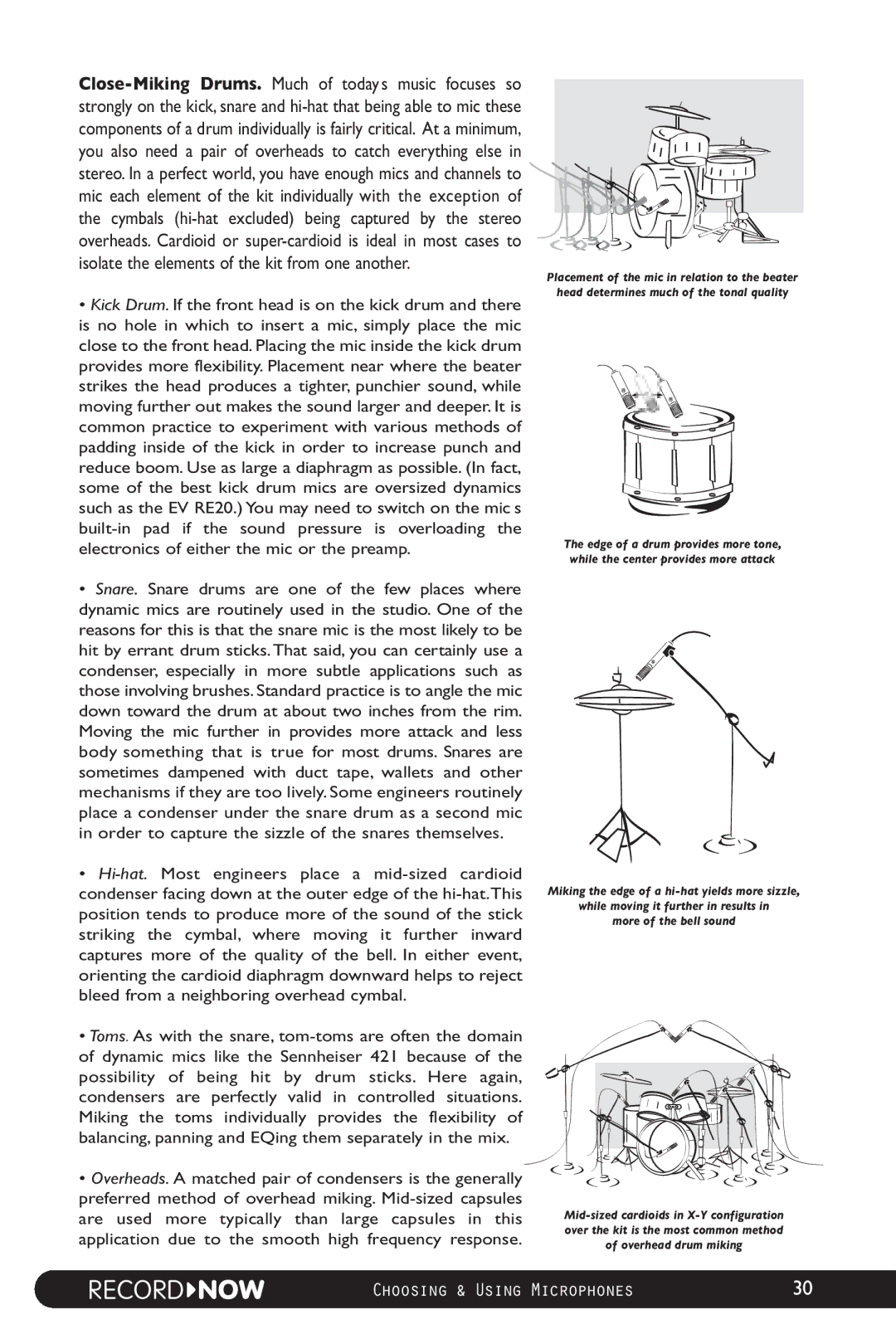 M-Audio manual Choosing & Using Microphones 