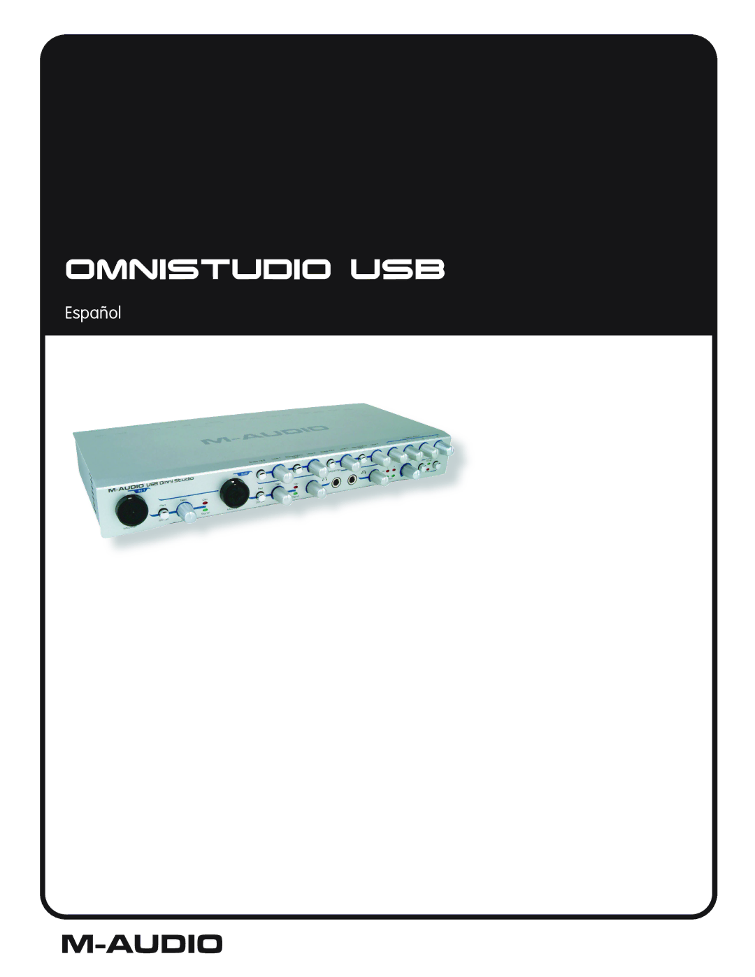 M-Audio OMNISTUDIO manual Omnistudio USB 