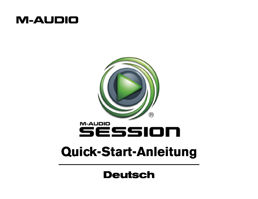 M-Audio _QSG_DE01 quick start Quick-Start-Anleitung, Deutsch 