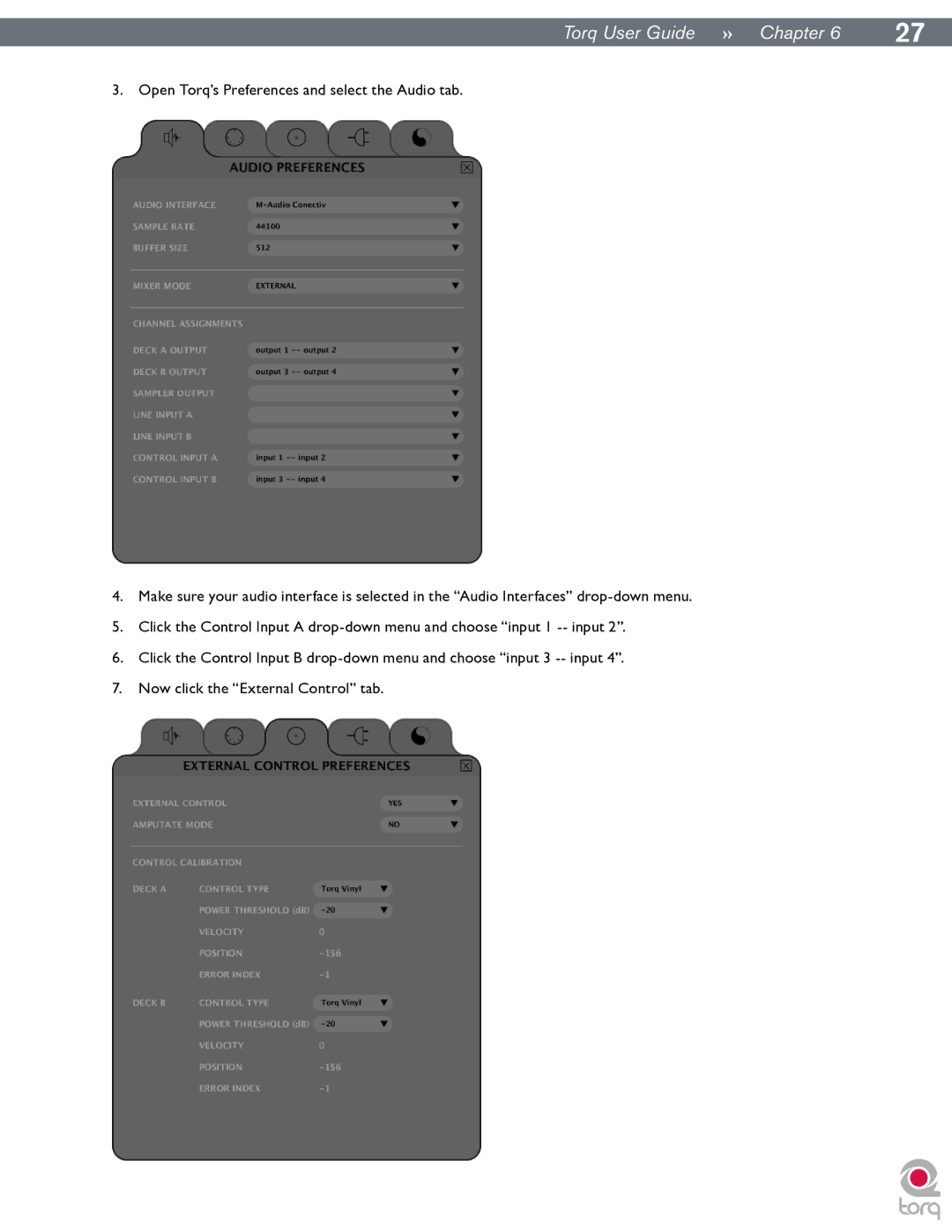 M-Audio manual Torq User Guide » Chapter 