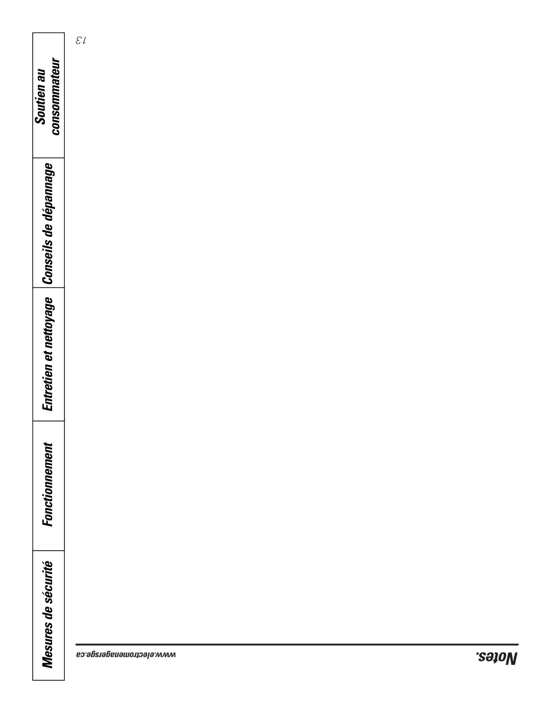 Mabe Canada JCP346 owner manual Conseils de dépannage, Entretien et nettoyage, Mesuresde sécurité, Ca.electromenagersge.www 