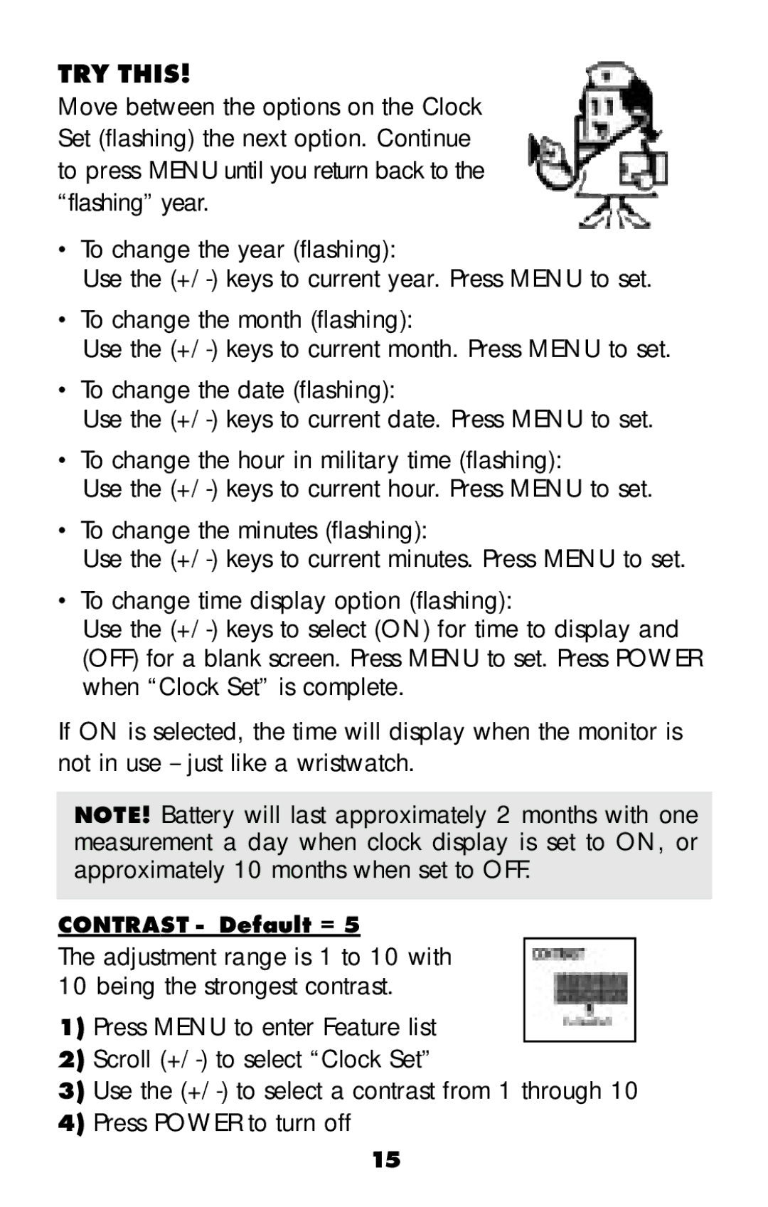 MABIS/Duro-Med 04-255-001 manual TRY this 