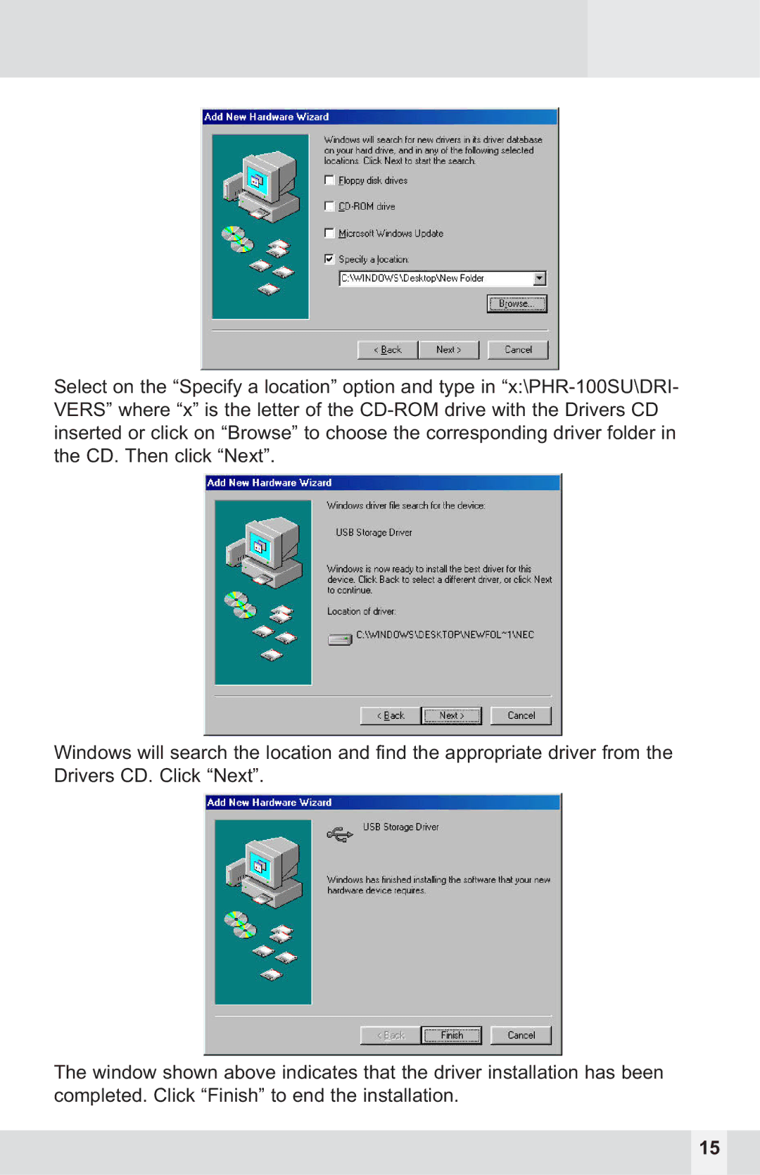 Macally PHR-100SU user manual 