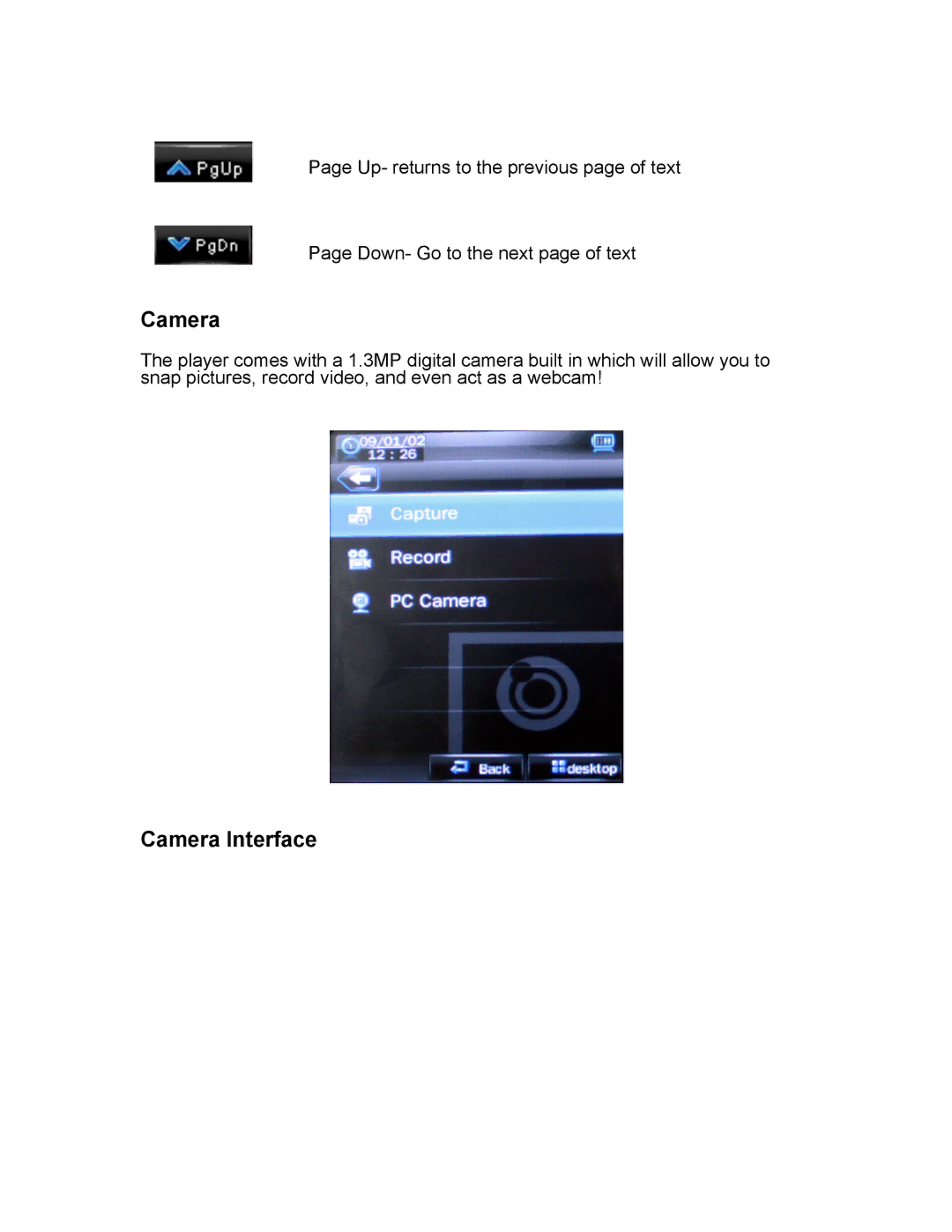 Mach Speed Technologies T4 instruction manual Camera Interface 