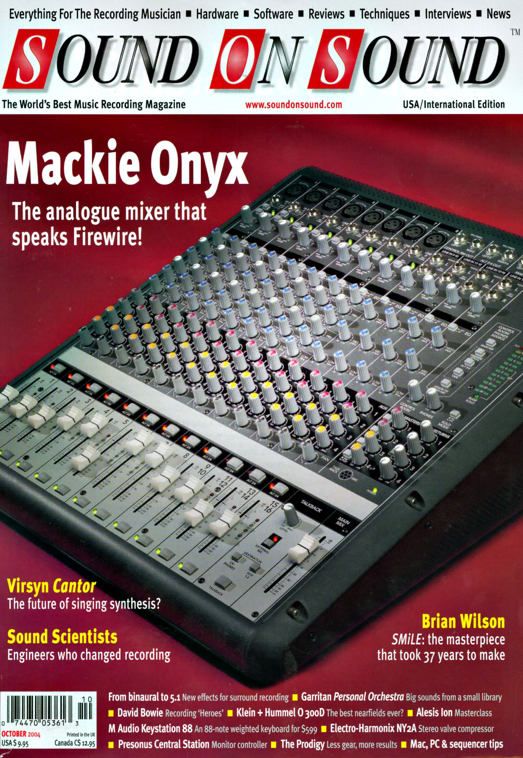 Mackie Analogue Mixer manual 