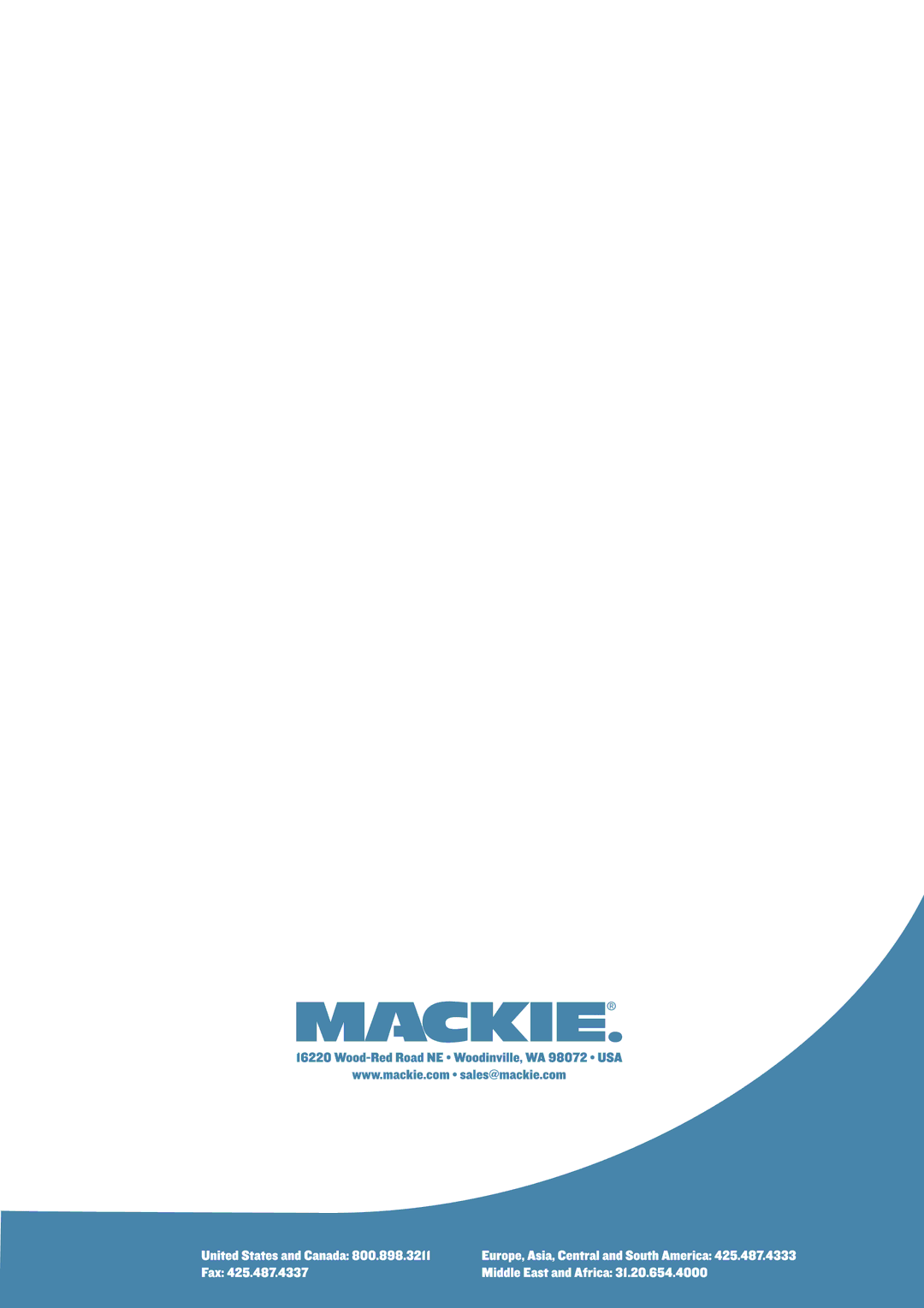 Mackie TT24 manual 