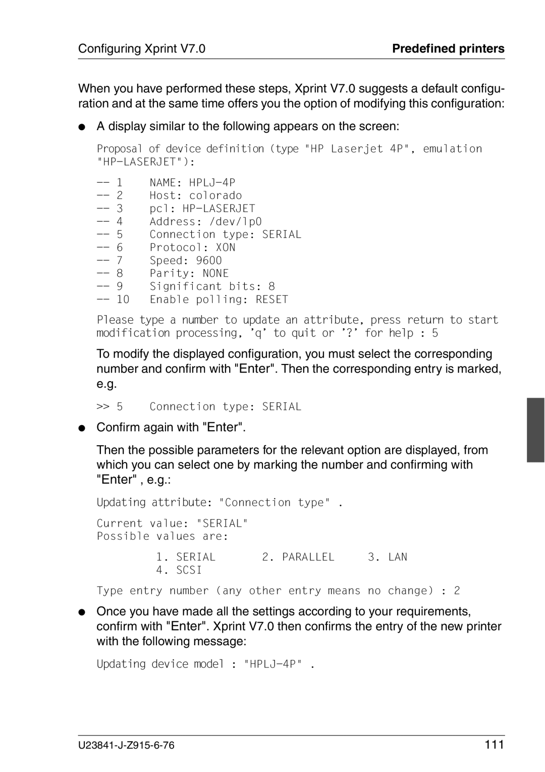 Mackie V7.0 manual Display similar to the following appears on the screen, 111 