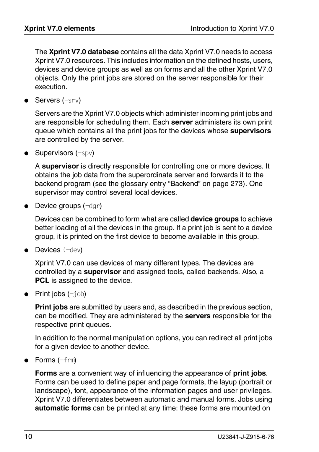 Mackie manual Xprint V7.0 elements 