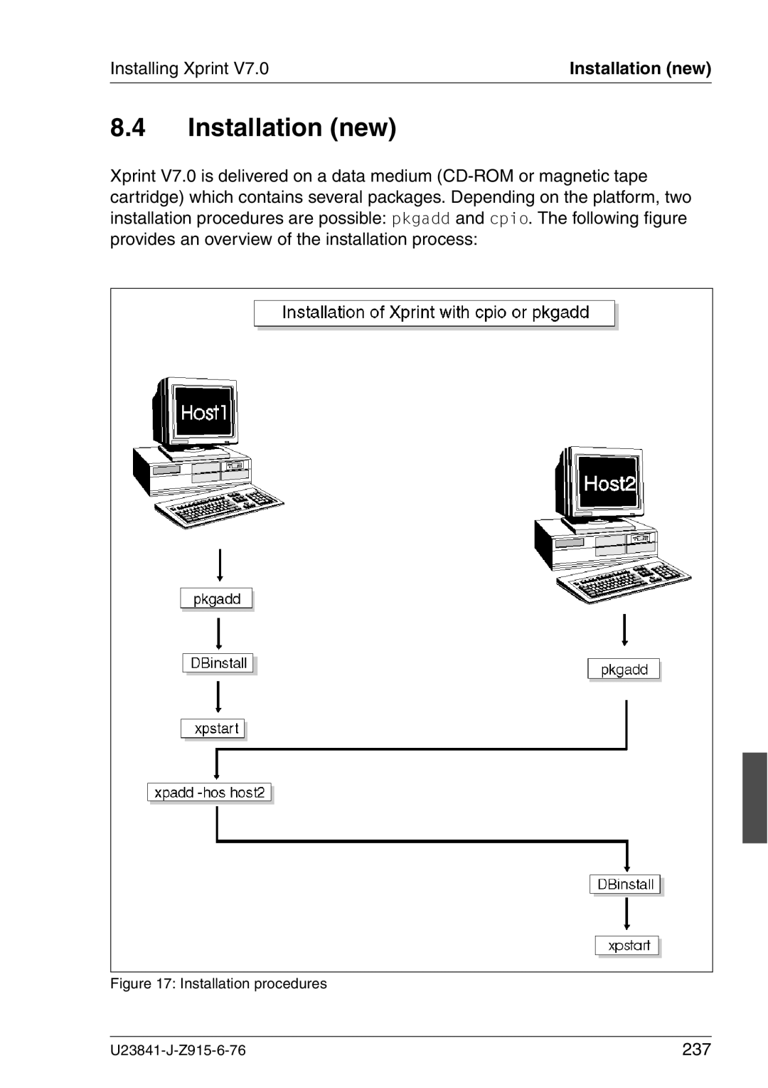 Mackie V7.0 manual Installation new, Installing Xprint, 237 