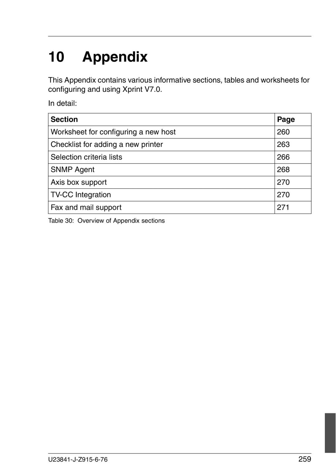 Mackie V7.0 manual Section, 259 