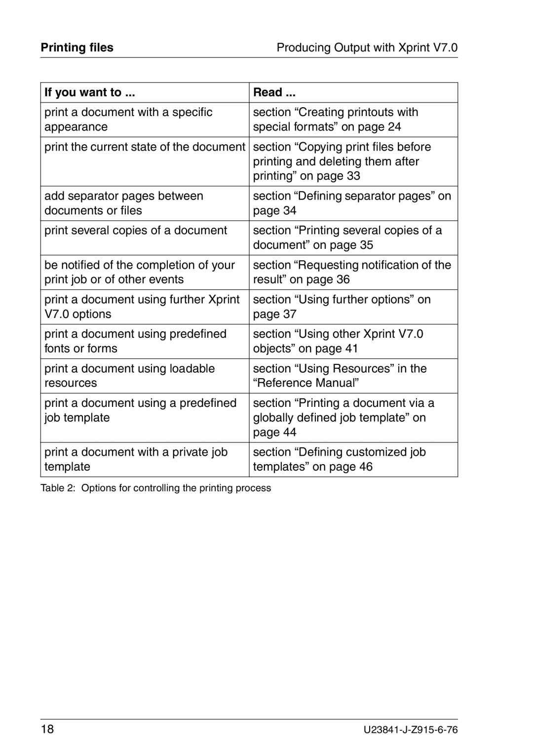 Mackie V7.0 manual Printing files, Section Copying print files before, Printing and deleting them after, Printing on 