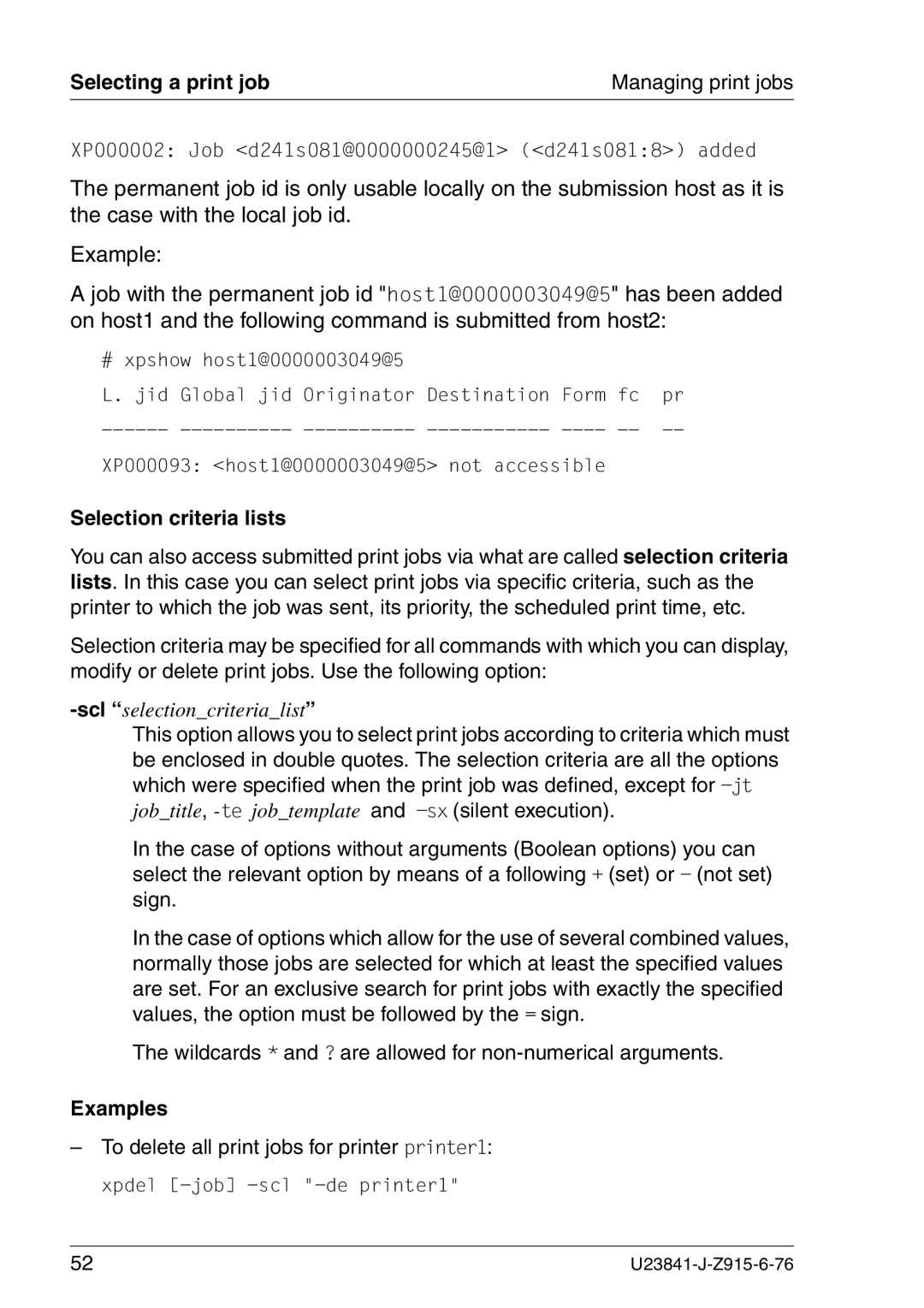 Mackie V7.0 manual Selection criteria lists, Wildcards * and ? are allowed for non-numerical arguments 