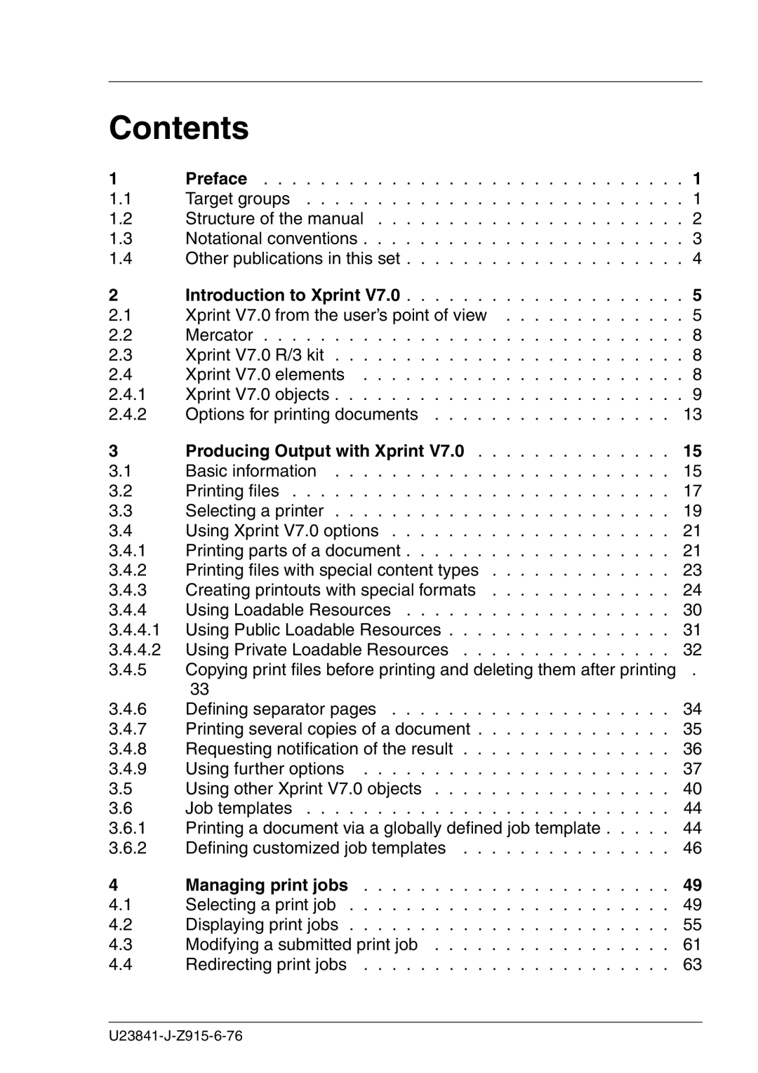 Mackie V7.0 manual Contents 