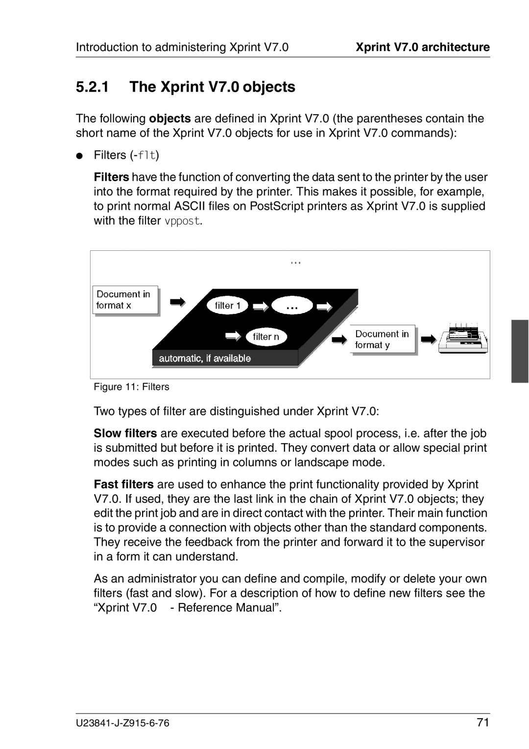 Mackie manual Xprint V7.0 architecture 