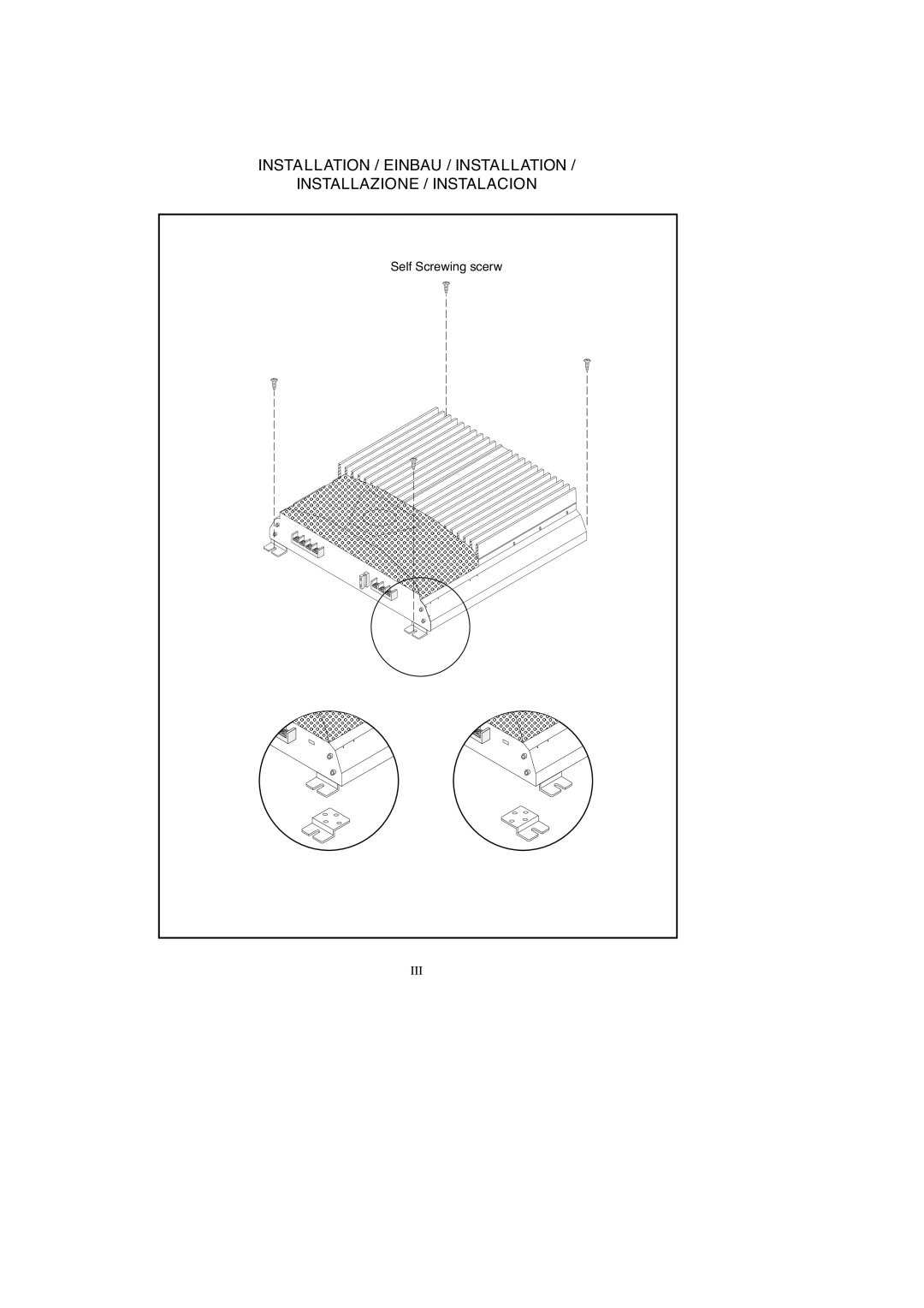 Macrom 2.100x owner manual Iii 