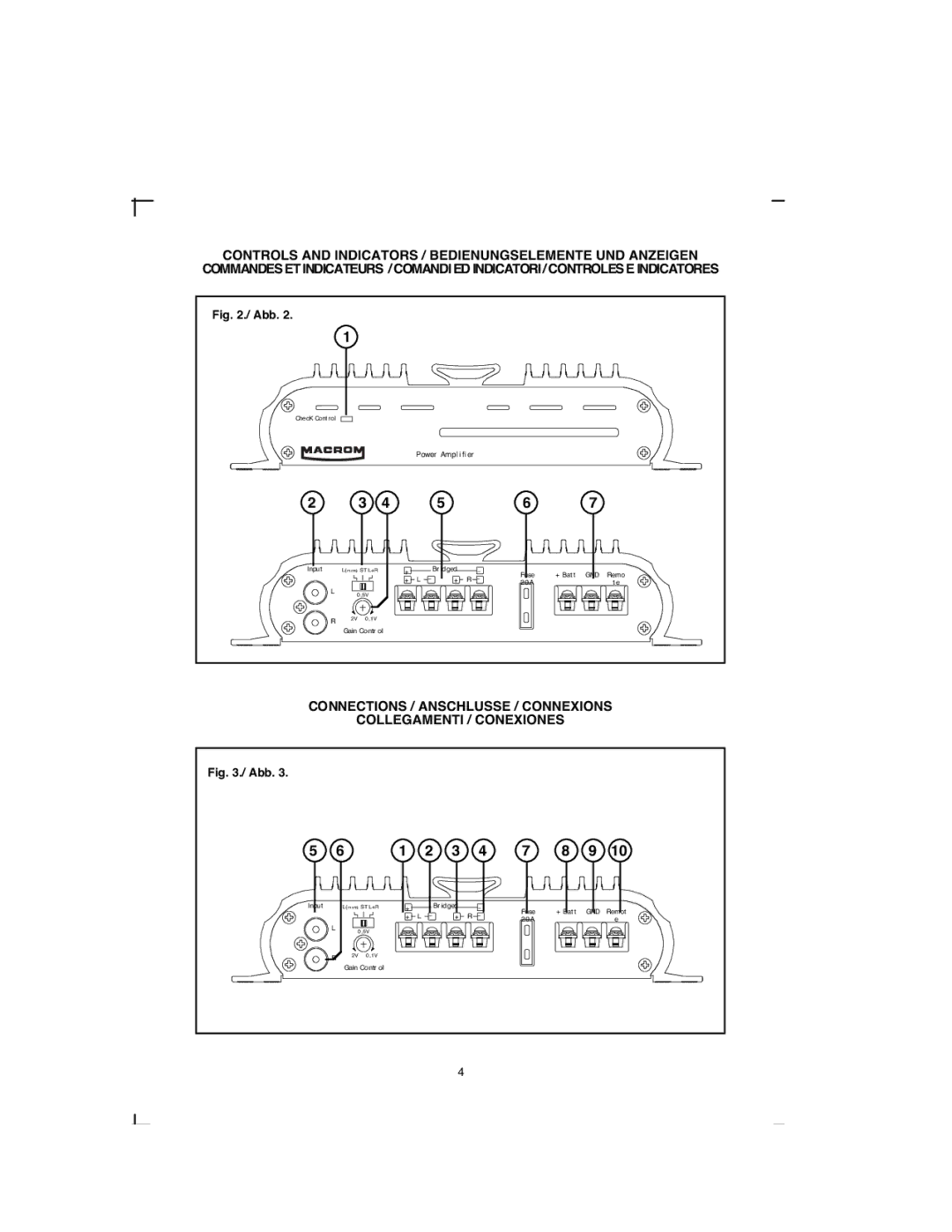 Macrom 42.24, 42.26 owner manual Abb 