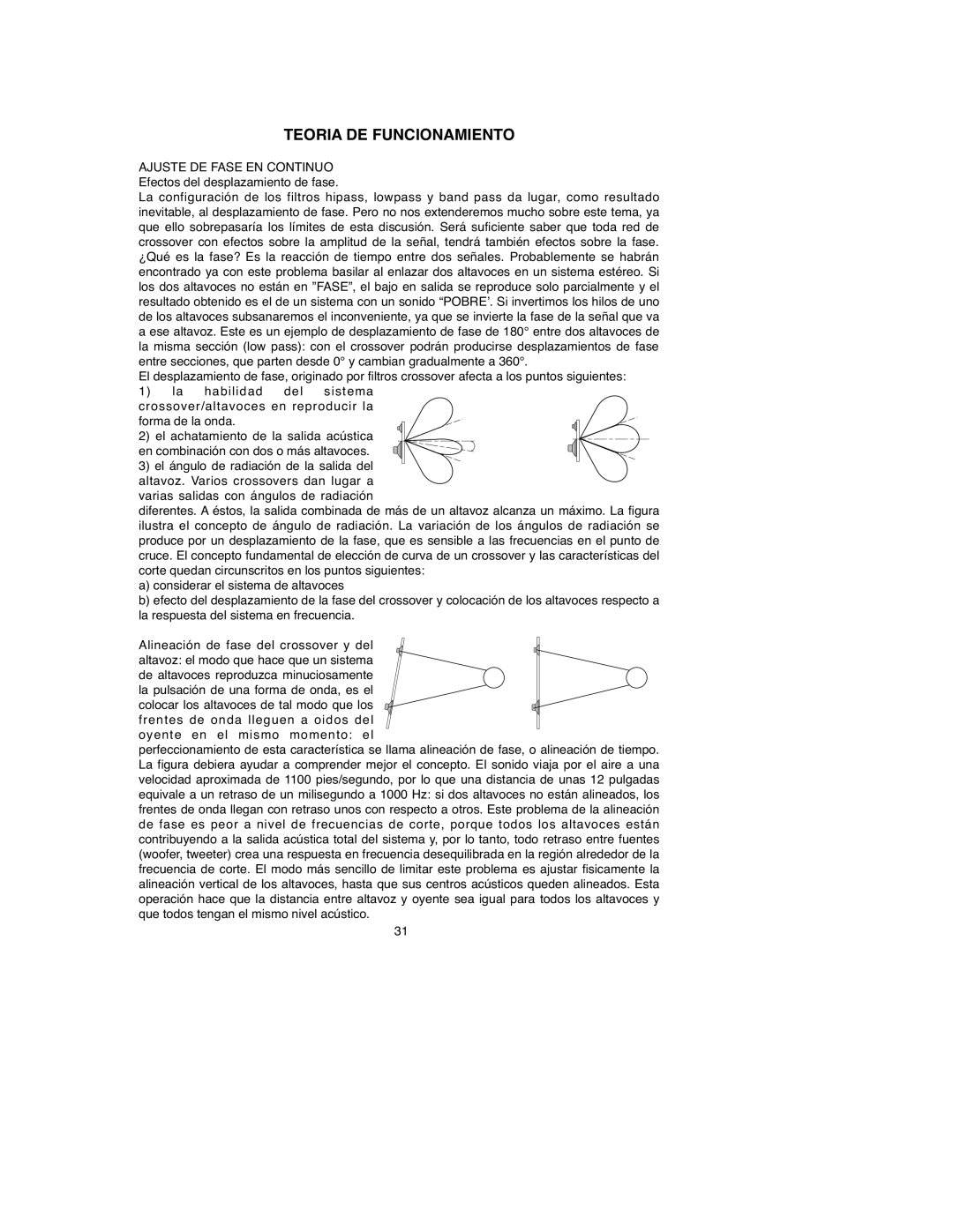 Macrom 45.40 owner manual Teoria DE Funcionamiento 