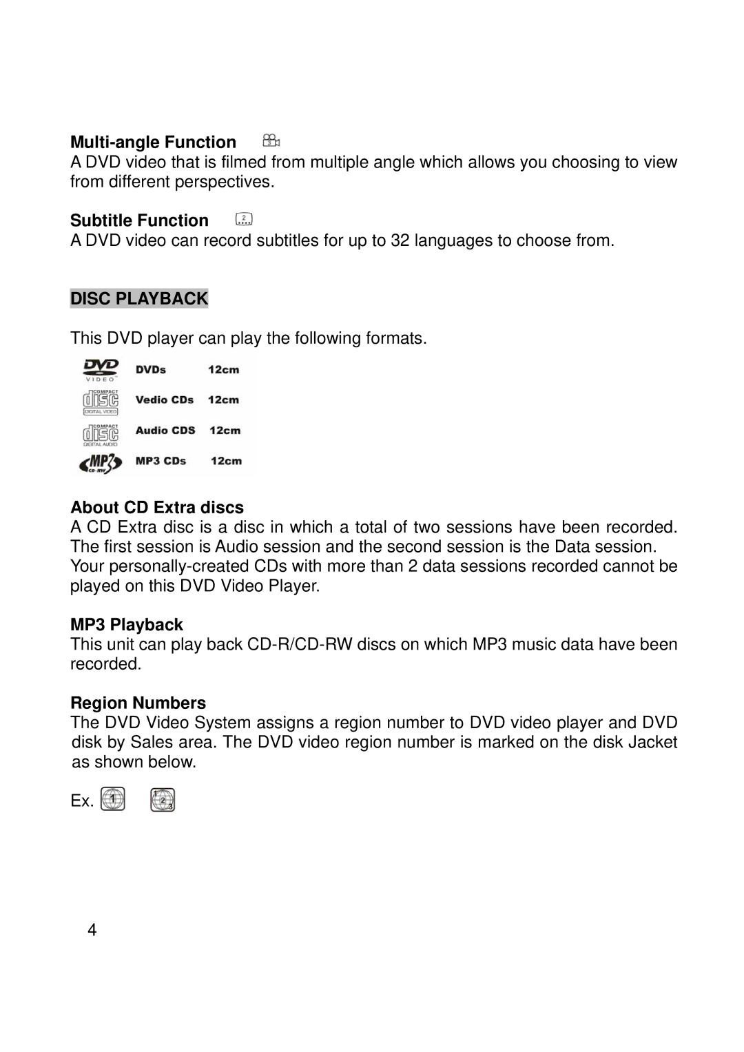 Macrom M-DVD902RV manual Disc Playback 