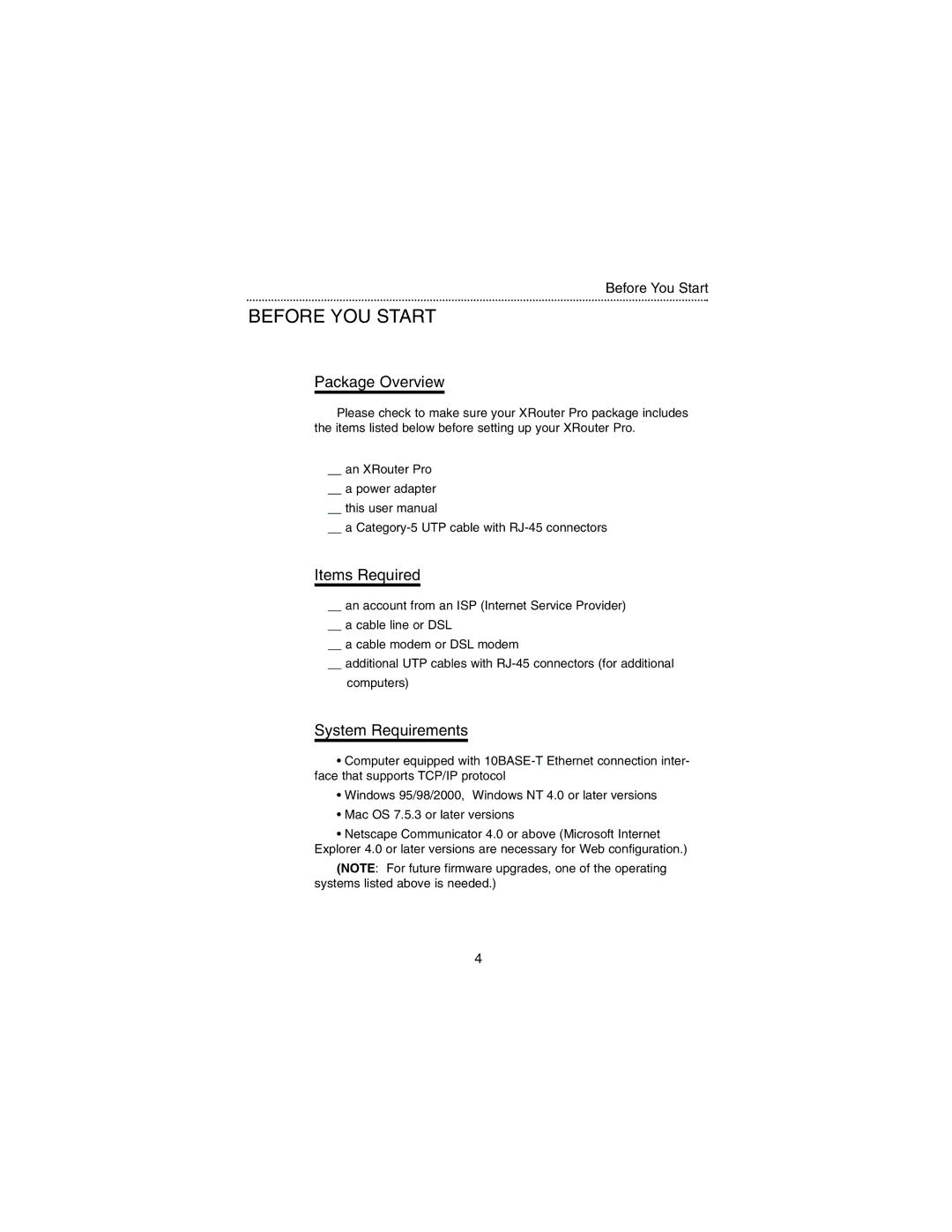 Macsense Connectivity MIH-130 user manual Before YOU Start, Package Overview 