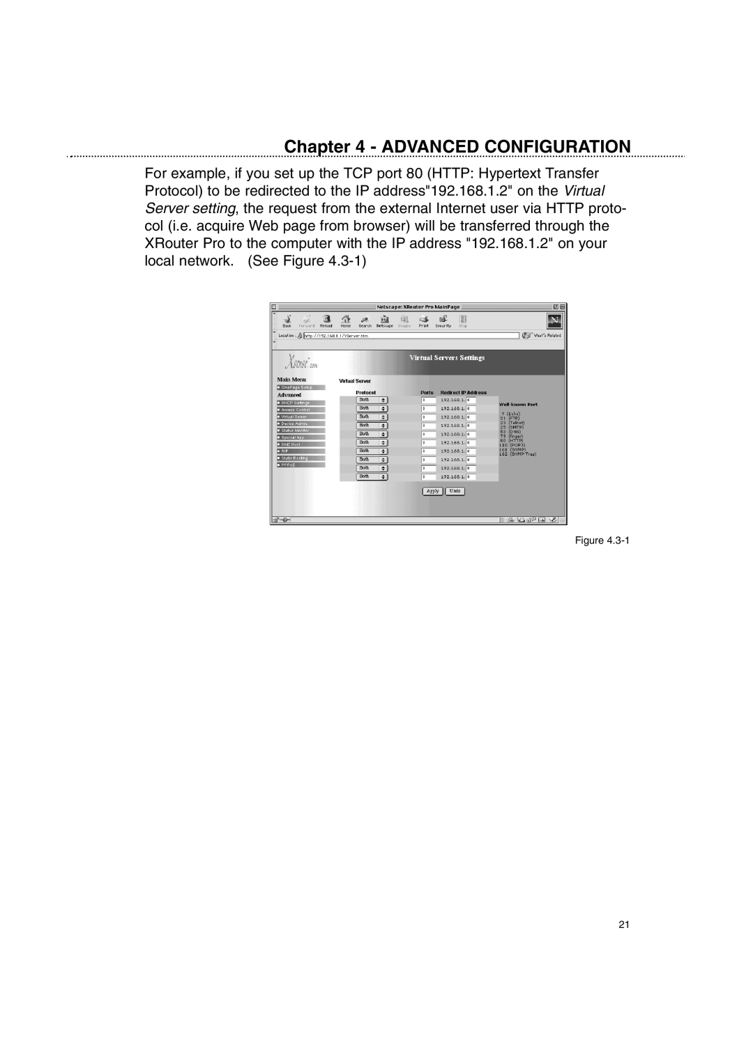 Macsense Connectivity XRouter Pro user manual Advanced Configuration 