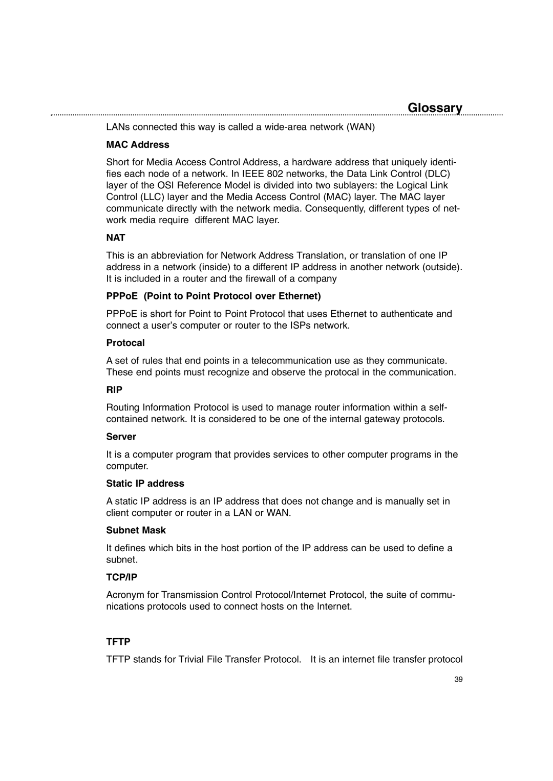 Macsense Connectivity XRouter Pro user manual Tftp 