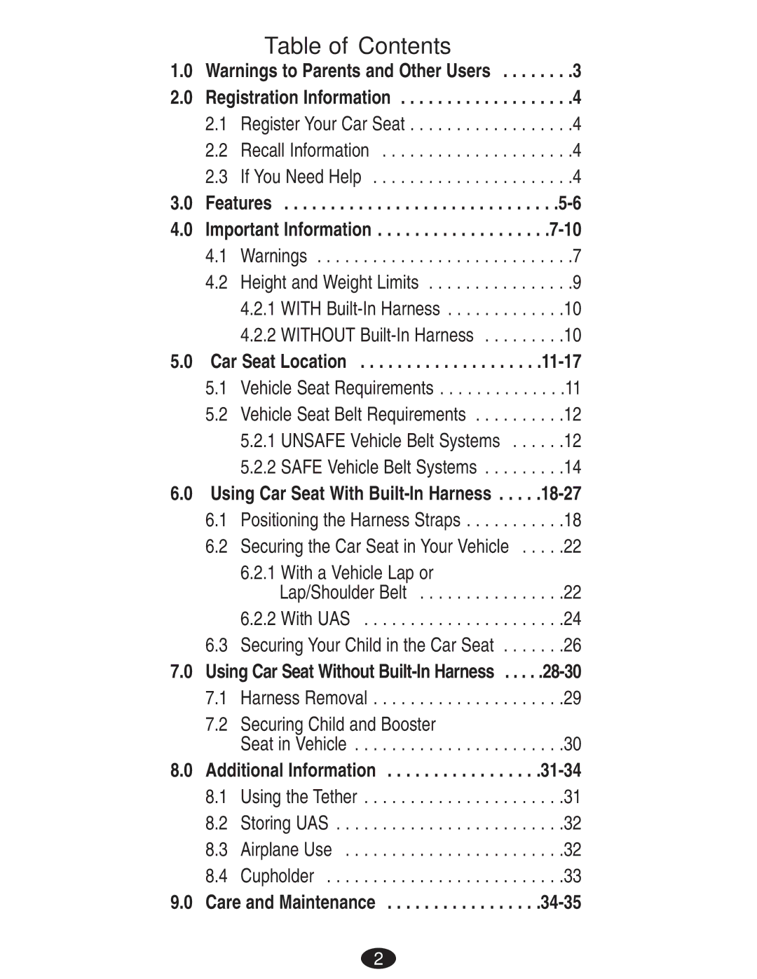 Mad Catz ISPB024CB owner manual Table of Contents 